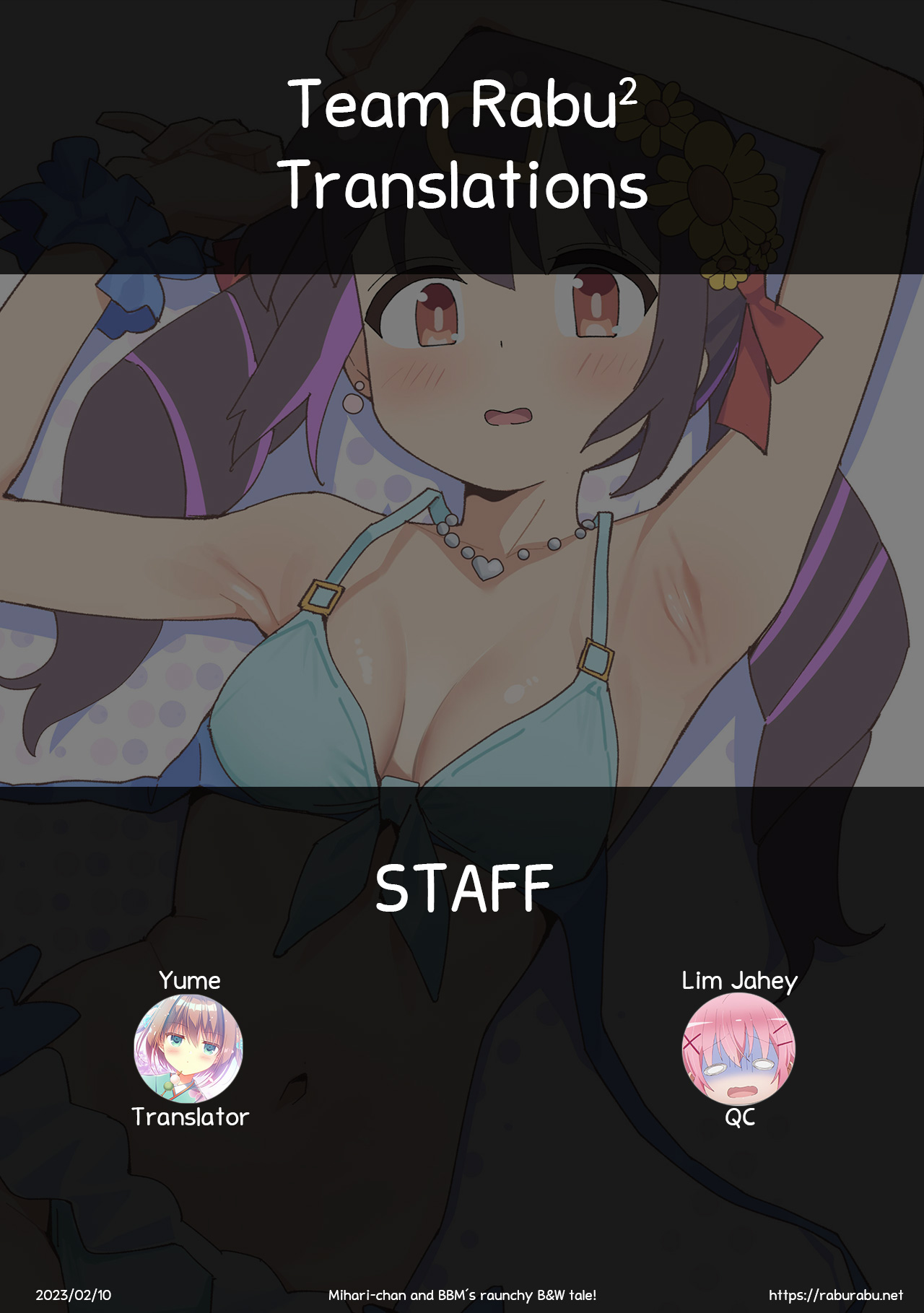 Saimin Oji-san to Mihari-chan  | Mihari-chan and BBM's Raunchy B&W Tale! page 9 full