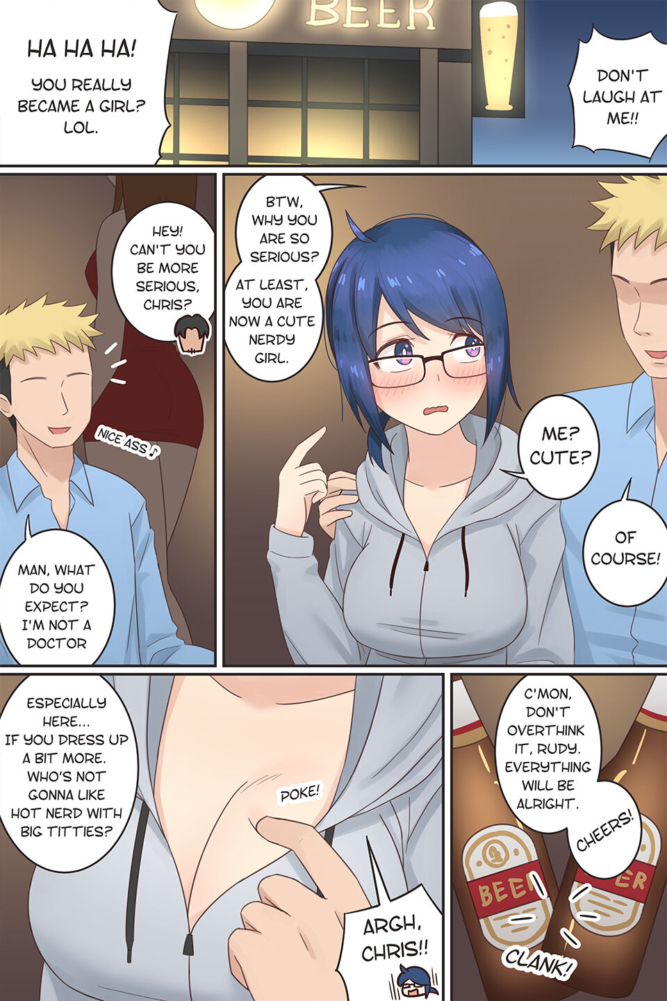 Rudy and Her Boys Remake Ch.1 page 4 full