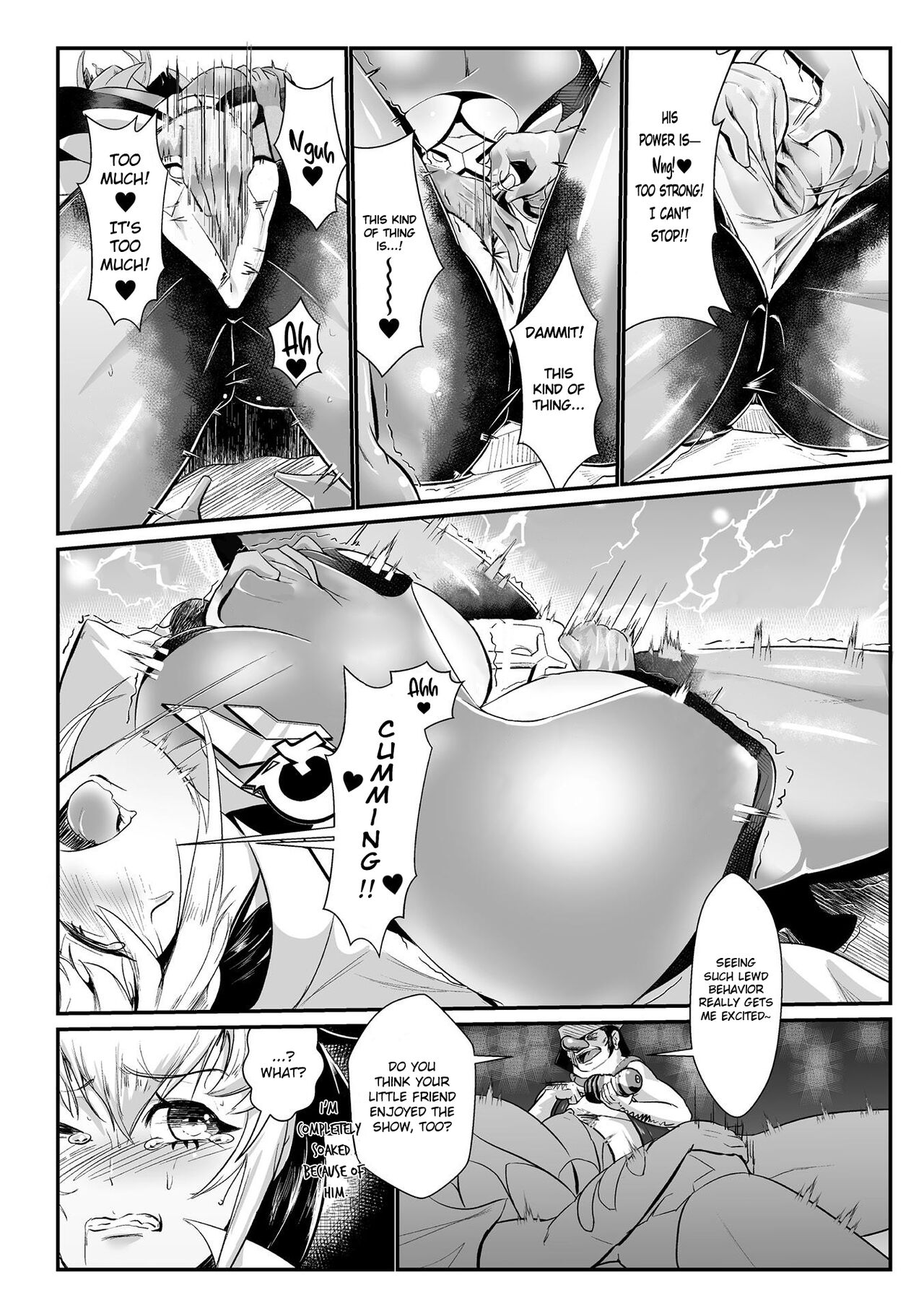 Lady Global Hawk VS Hatter, The 10 Gallons page 7 full