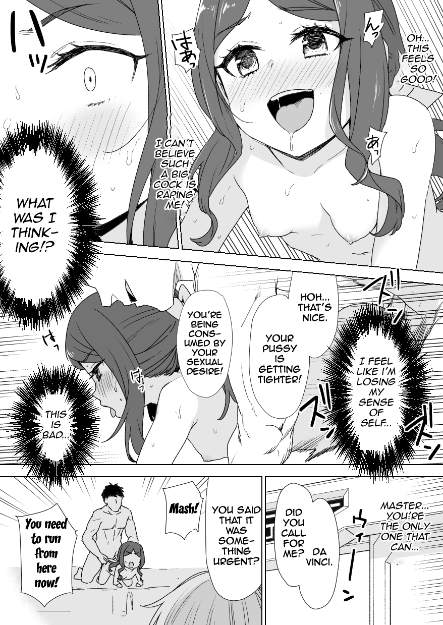 FGO Da Vinci-chan Bitch-ka Manga 4P | Corrupted Da Vinci page 2 full