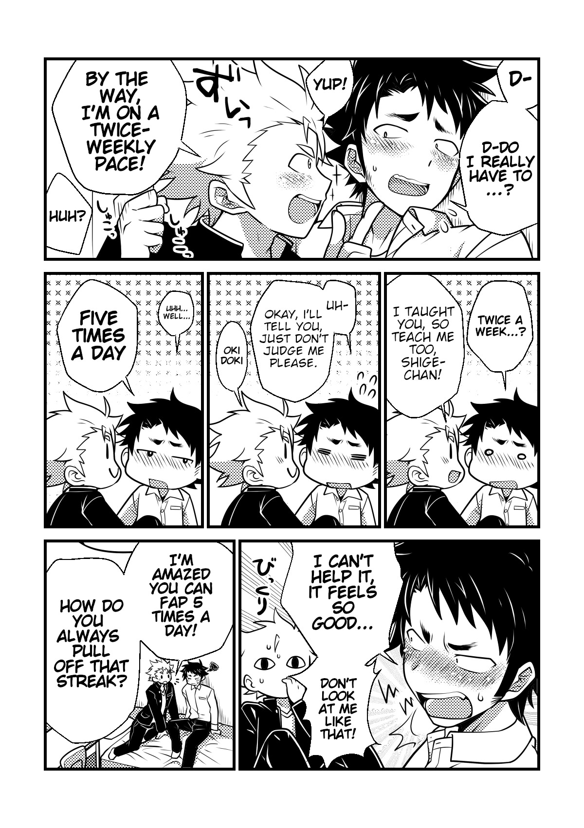 My Classmate is Secretly Hairy! page 7 full