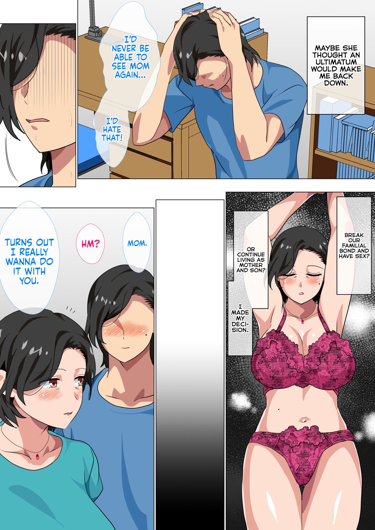 Hahaoya ni Kokuhaku Shitara Ichinichi dake Sex o Sasete Kureta Hanashi | I Confessed to My Mom and She Let Me Have a One-Day-Only Sex-Fest page 10 full