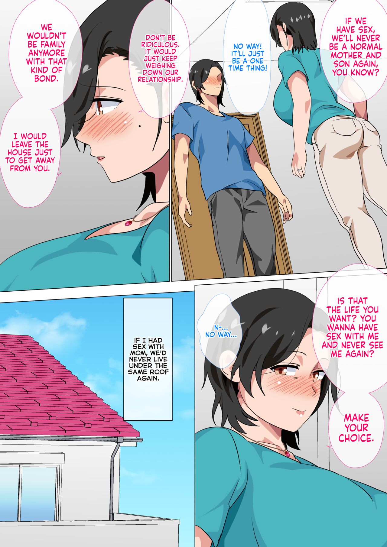 Hahaoya ni Kokuhaku Shitara Ichinichi dake Sex o Sasete Kureta Hanashi | I Confessed to My Mom and She Let Me Have a One-Day-Only Sex-Fest page 9 full