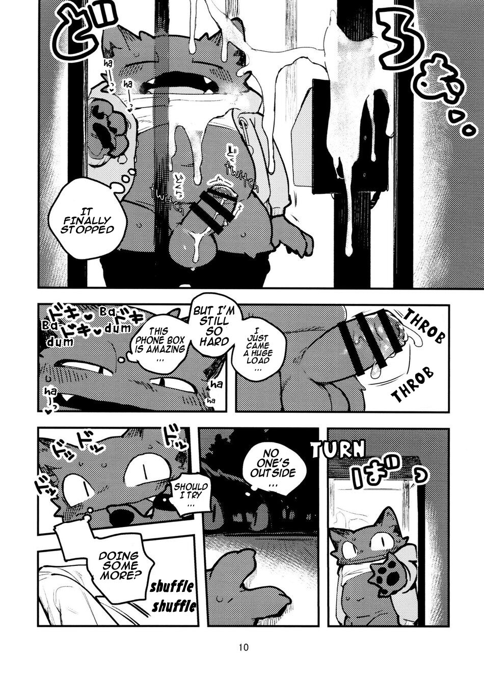 Nekoda-kun at the phone box!!!! page 10 full