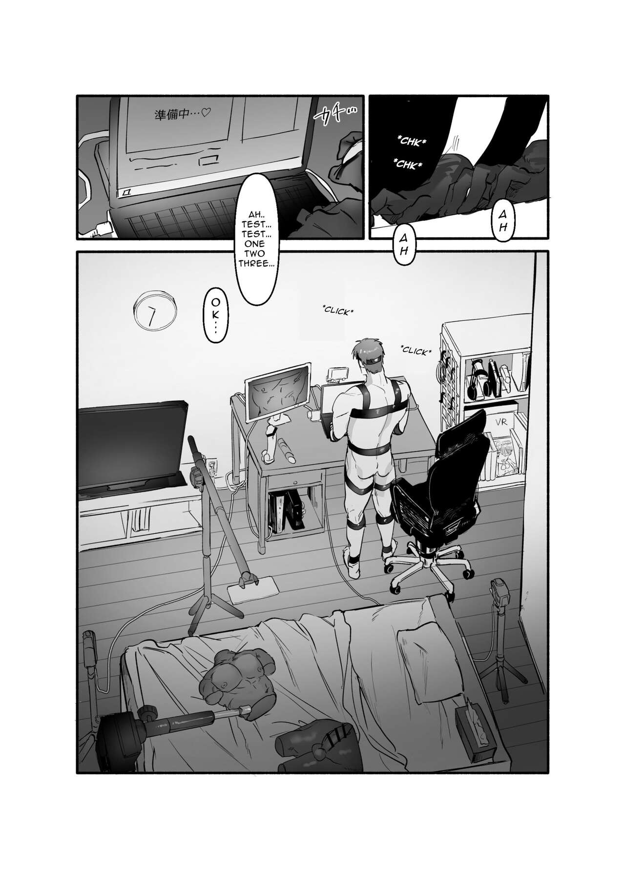 Dogimo Tsuranuku Saishin Technology!? VR Koukai Onanie Haishin "Sakuran Potsuki" demo...Jitsu wa Naka no Hito wa 28-sai Baribari Ryman Dokushin Dansei!! ~Boku to Issho ni Sakuran Shiyo?~ page 3 full