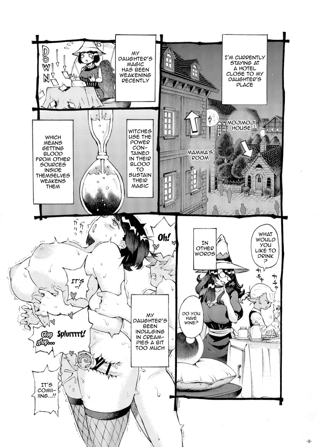 Majo wa Kekkyoku Sono Kyaku to 4 ~Mama Hen~  The Witch Ended Up 4... ~Mommy Edition~ page 8 full