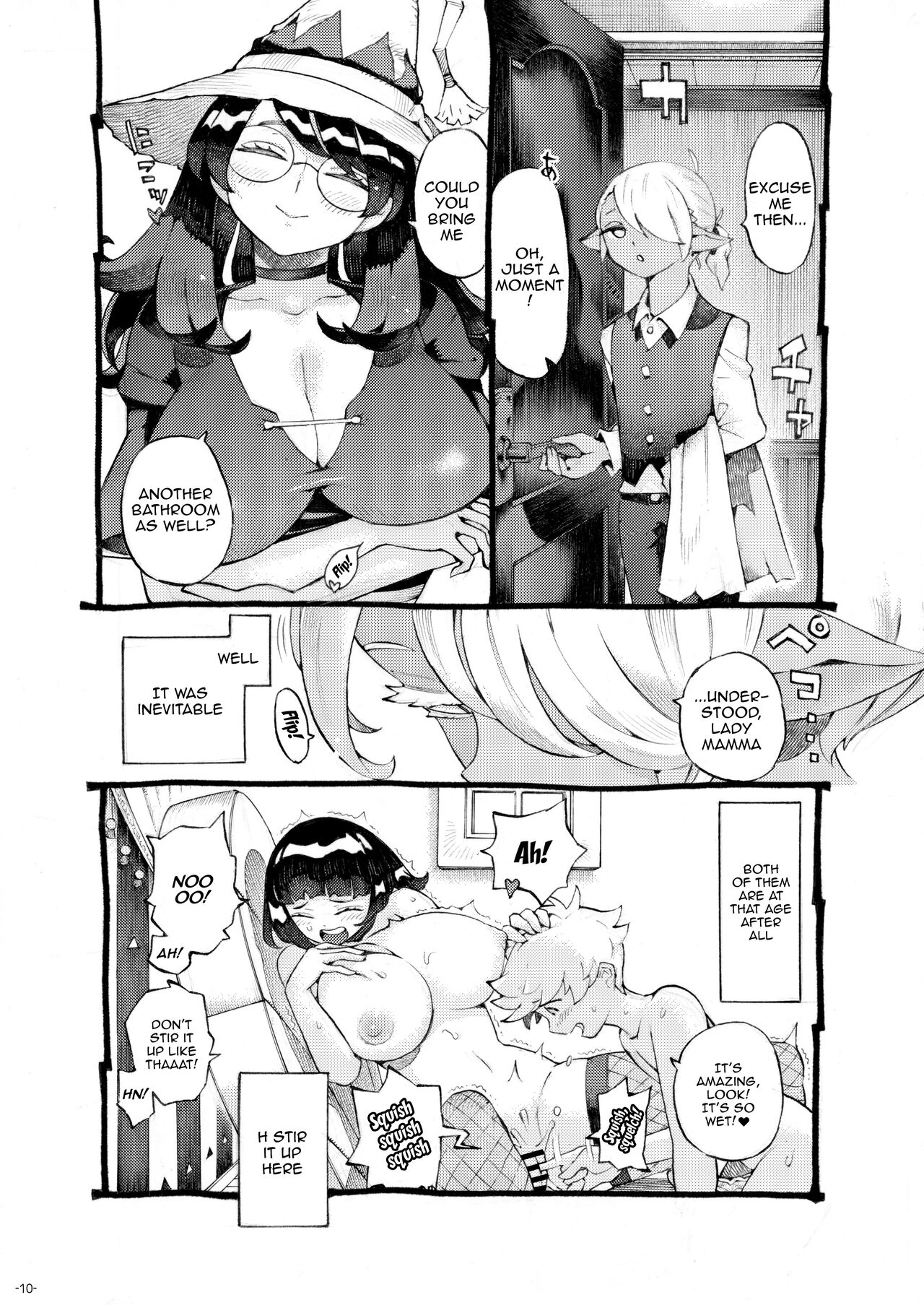 Majo wa Kekkyoku Sono Kyaku to 4 ~Mama Hen~  The Witch Ended Up 4... ~Mommy Edition~ page 9 full