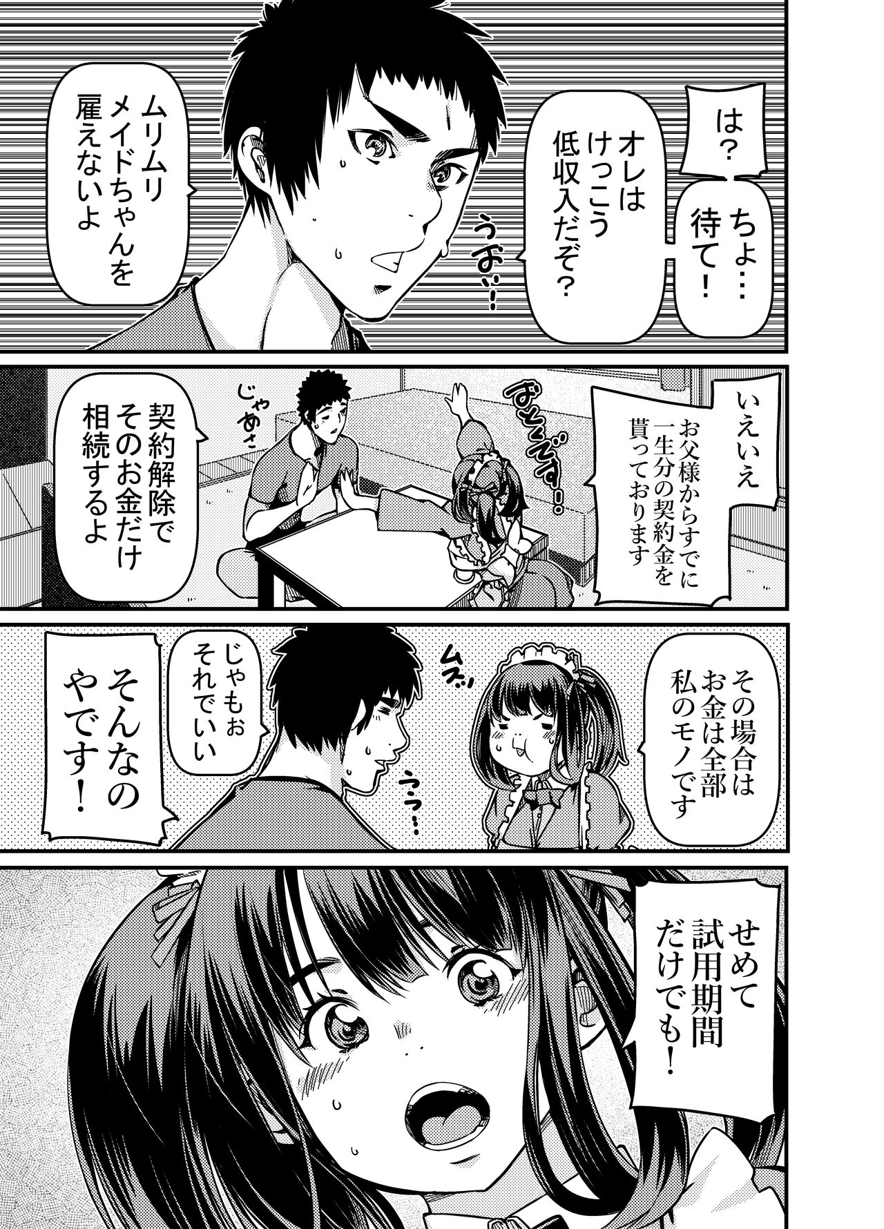 Isan to shite Maid-chan o Souzoku Shitanda ga? page 4 full
