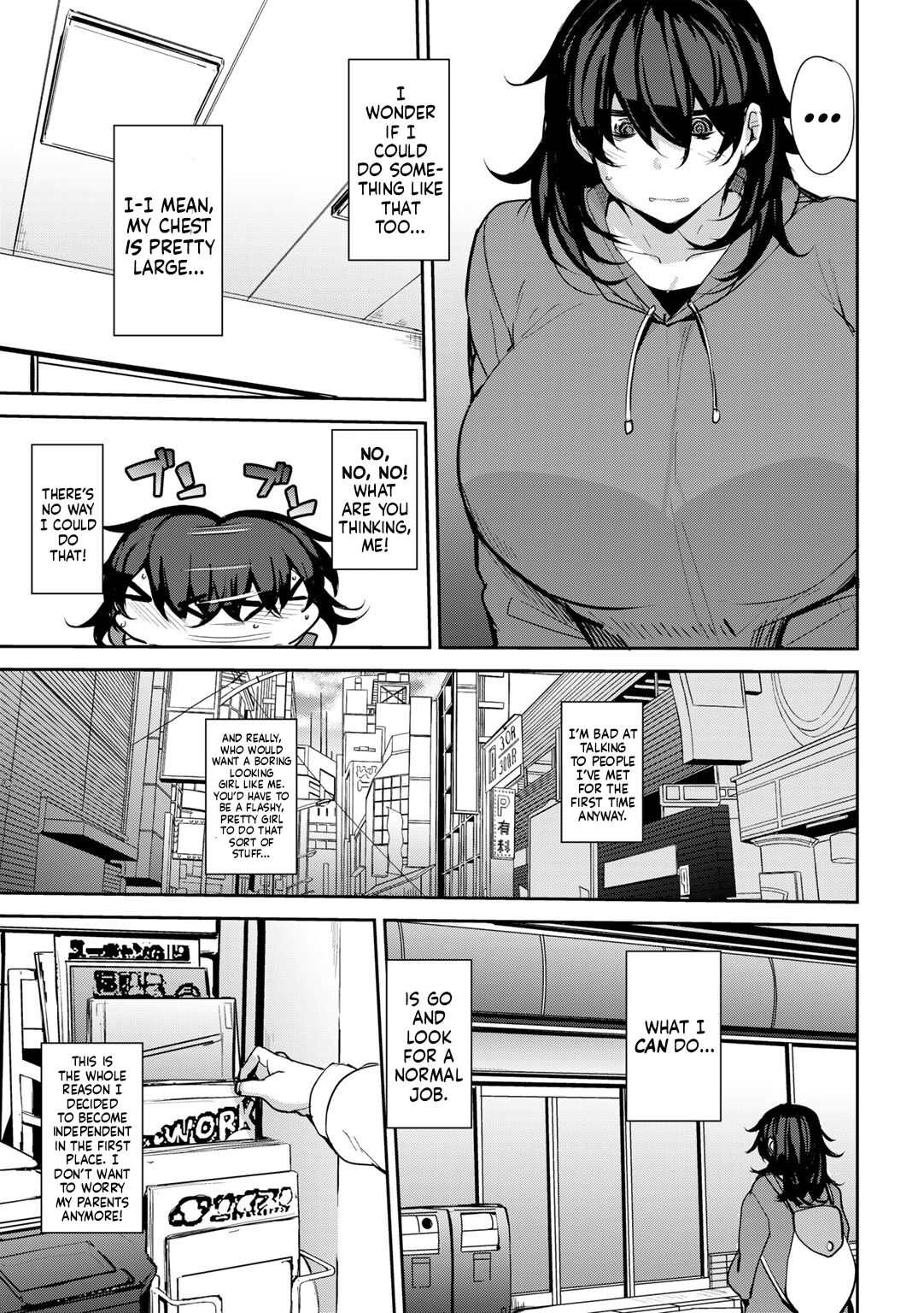 Maki-san no Nikutai Keiyaku - Dai 1 Wa | Maki's Coital Contract - Part 1 page 3 full