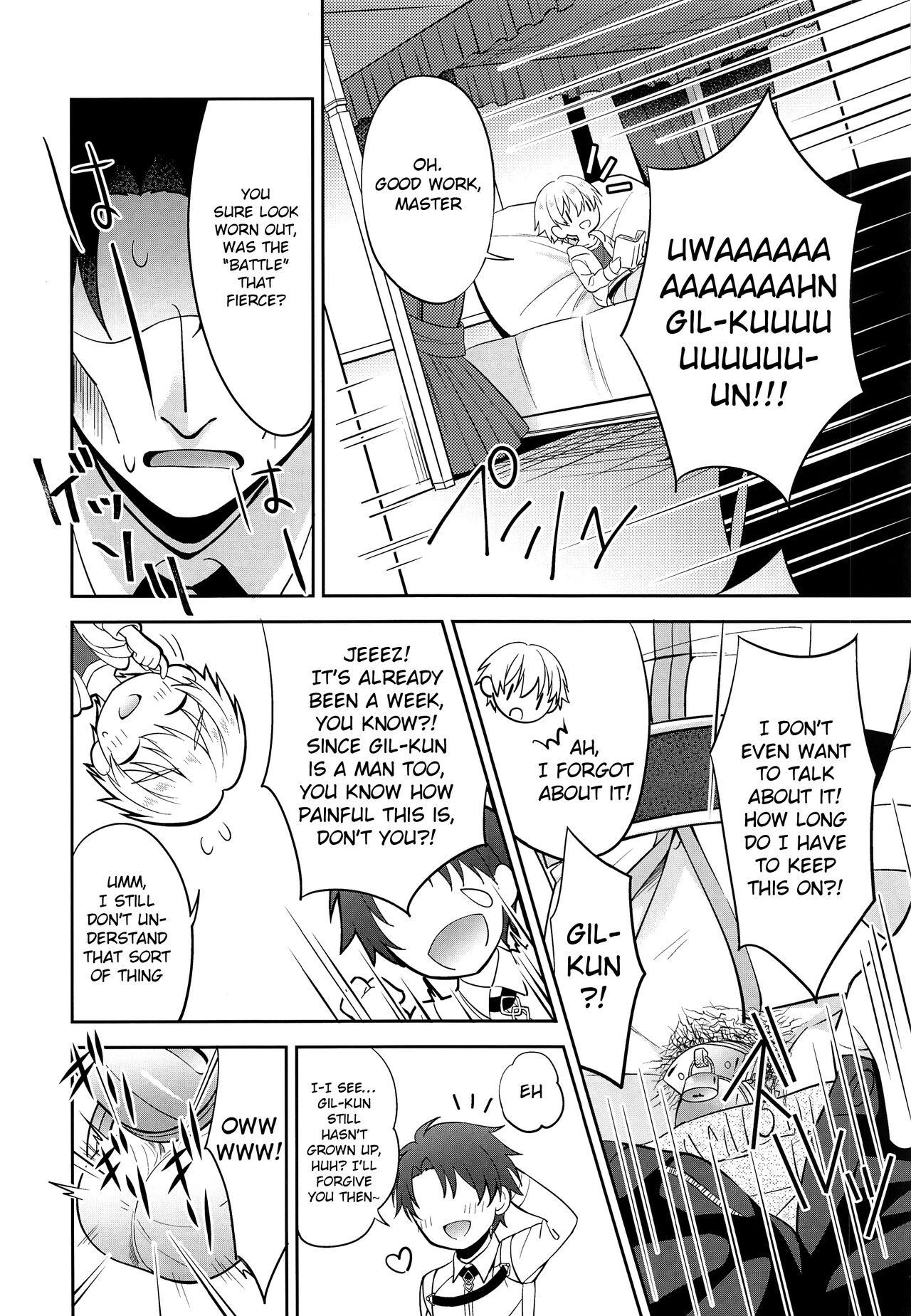 Gil-kun You no Shitsuke no Jikan | Gil-kun-sama's Discipline Time page 5 full