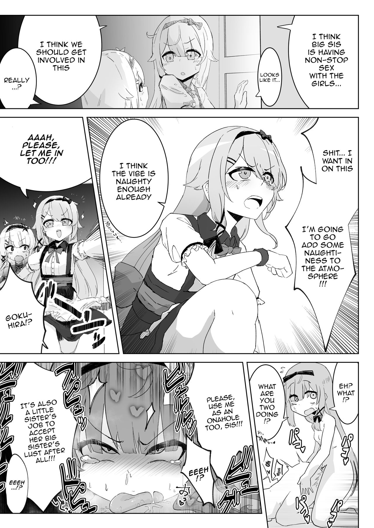 Futanari Chinpo Yakuza to Kashita Ookanehira no Hon | Okanehira's Book About Turning Into a Big Dicked Futanari Yakuza page 10 full