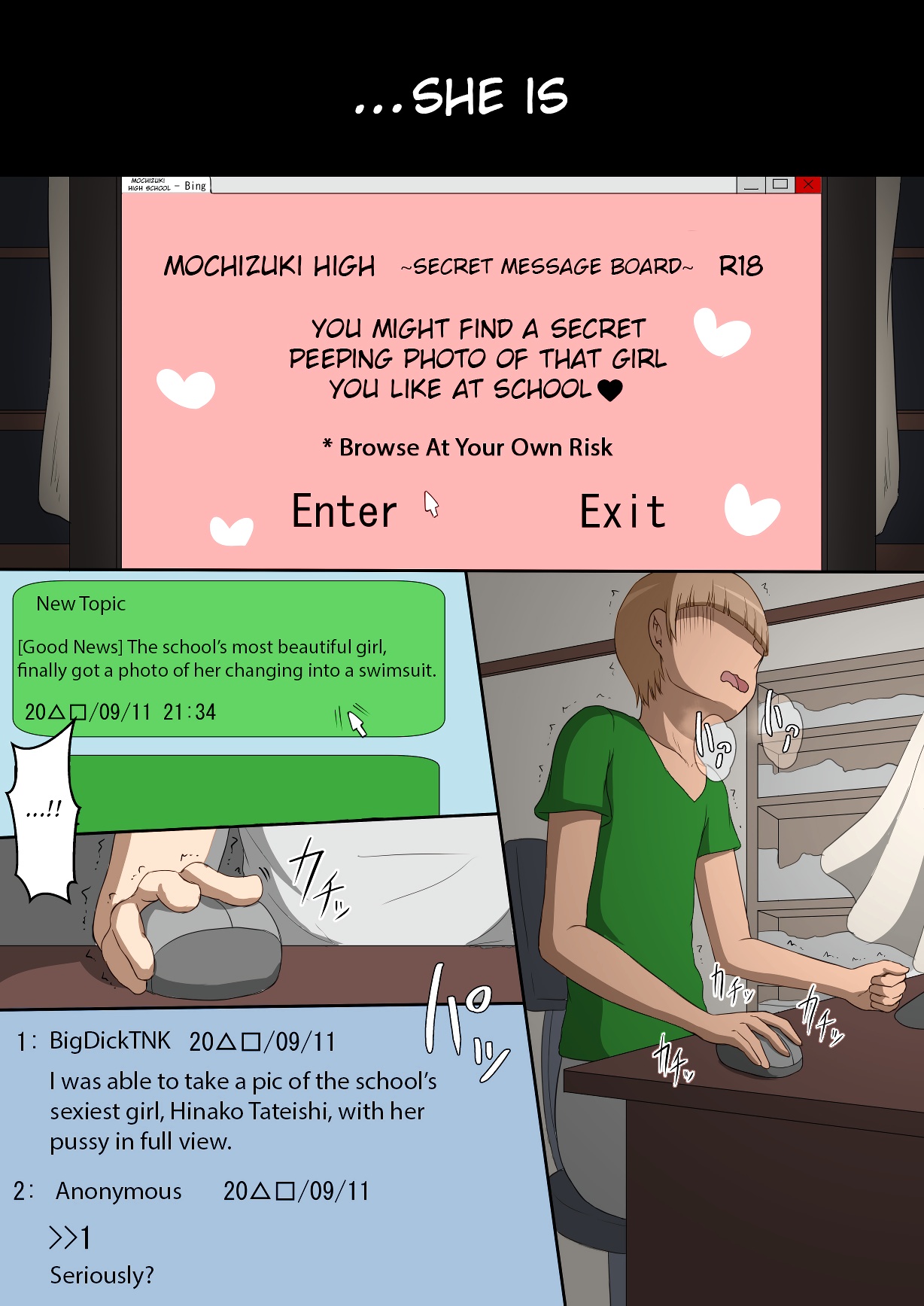 She Is Being Targeted ~Prologue~ page 10 full