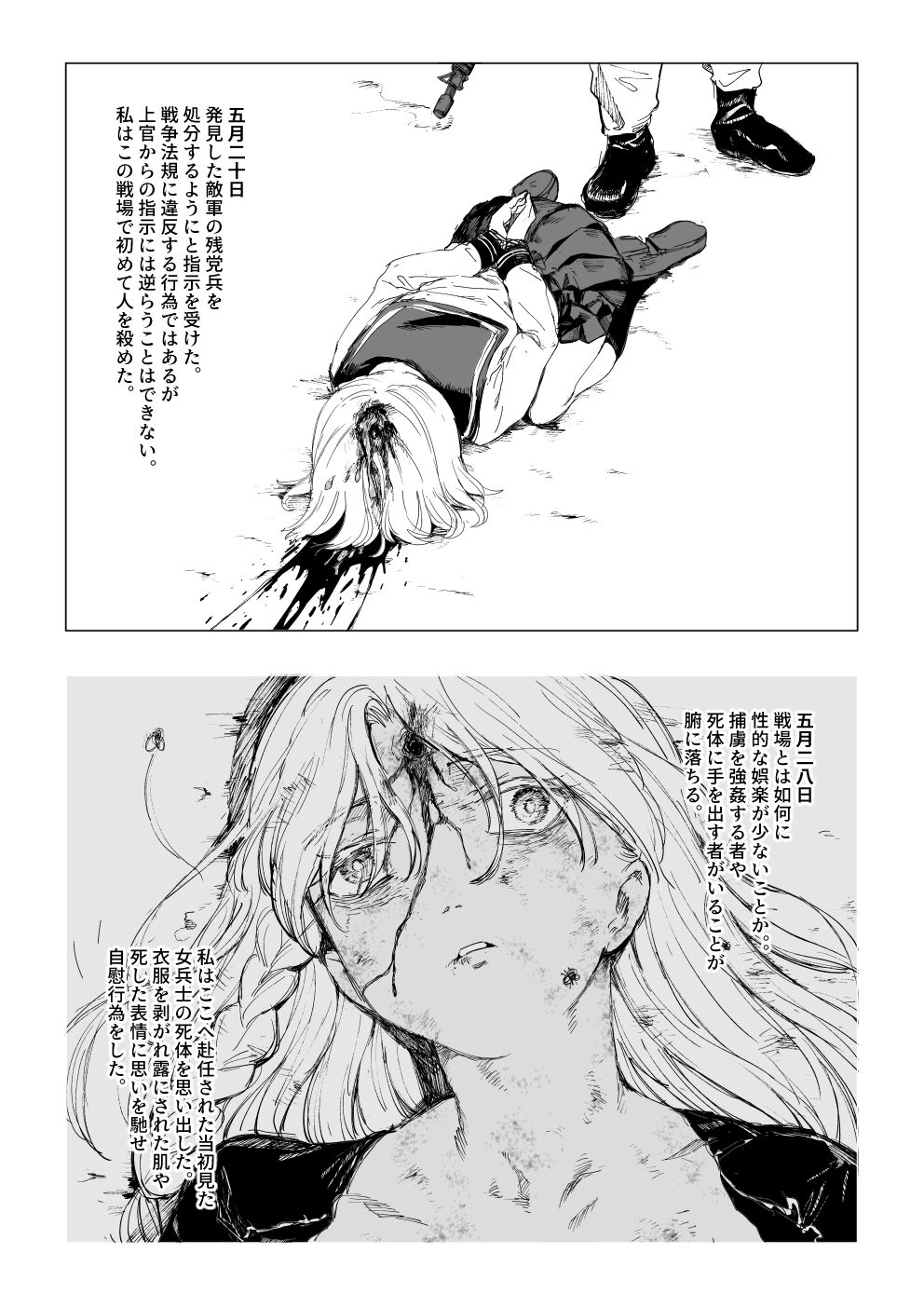 Fallen on the Battlefield - The Memoirs of Private First Class Blaauw page 2 full