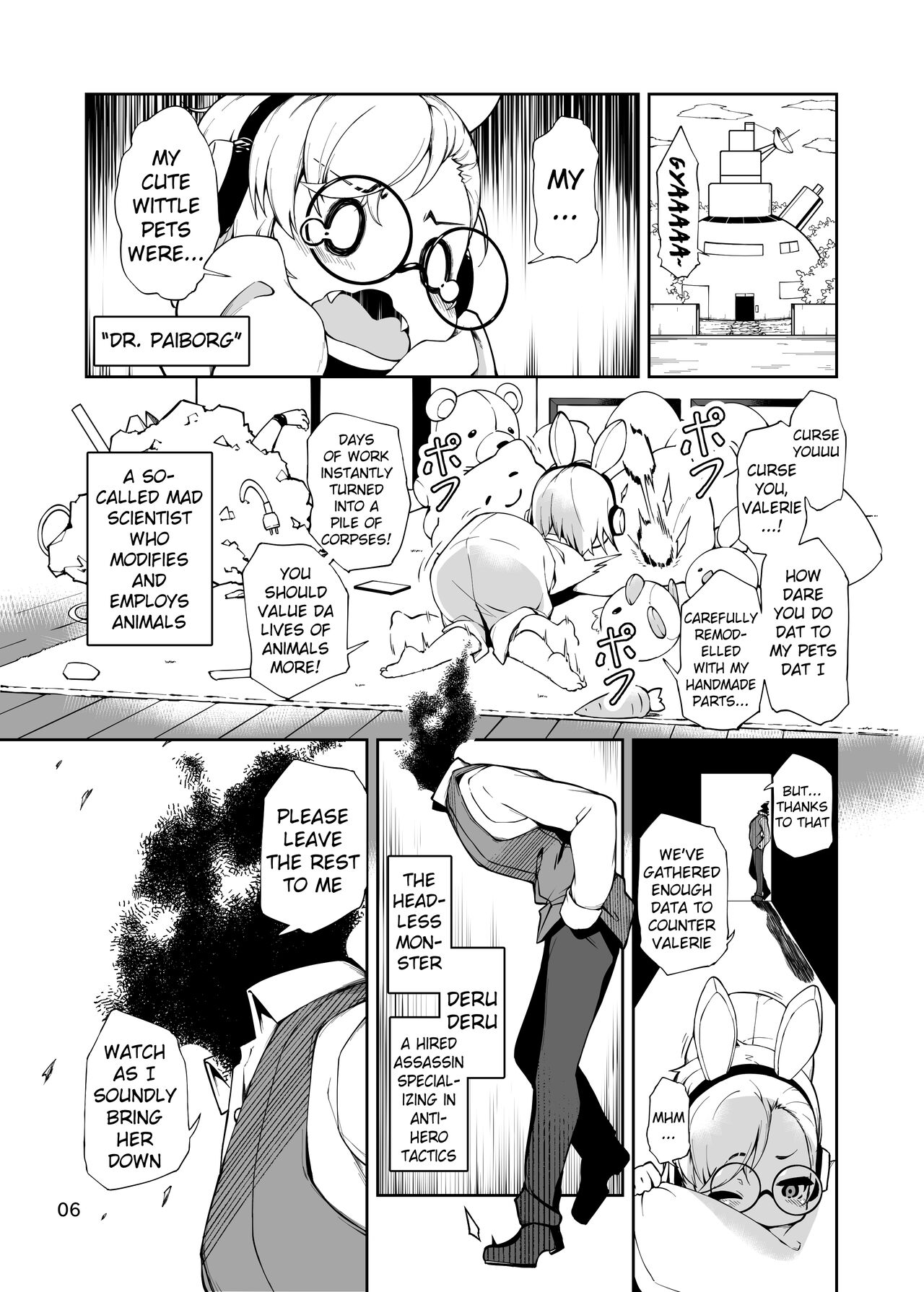 Soujuu no Valerie Inu Pet-ka Kaizou Keikaku | The Plot to Remodel Twin-Gun Valerie into a Pet Dog page 6 full