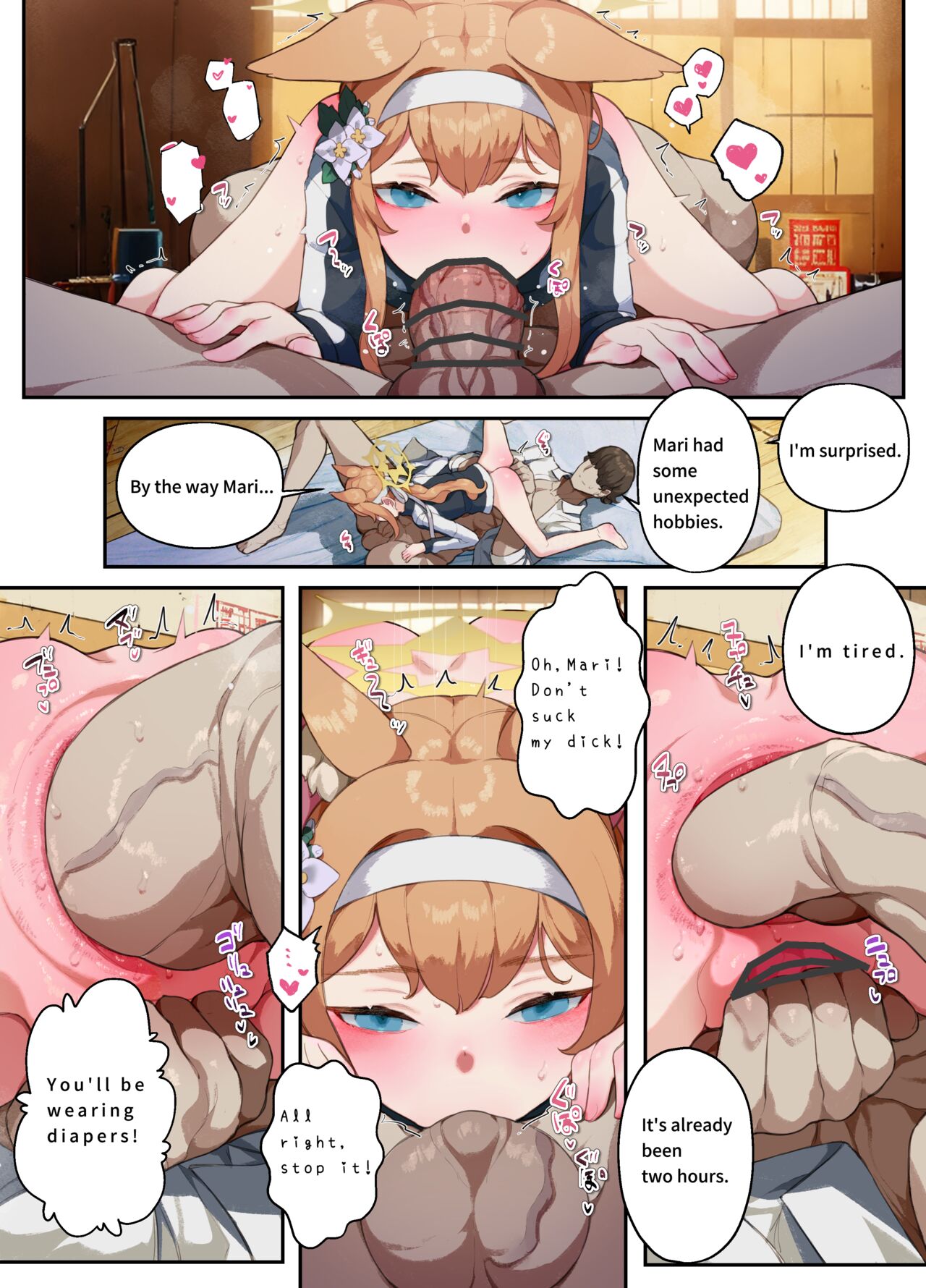 Iochi Mari-san Koumon Kakuchou Anal Fist Ganhori Ecchi page 3 full