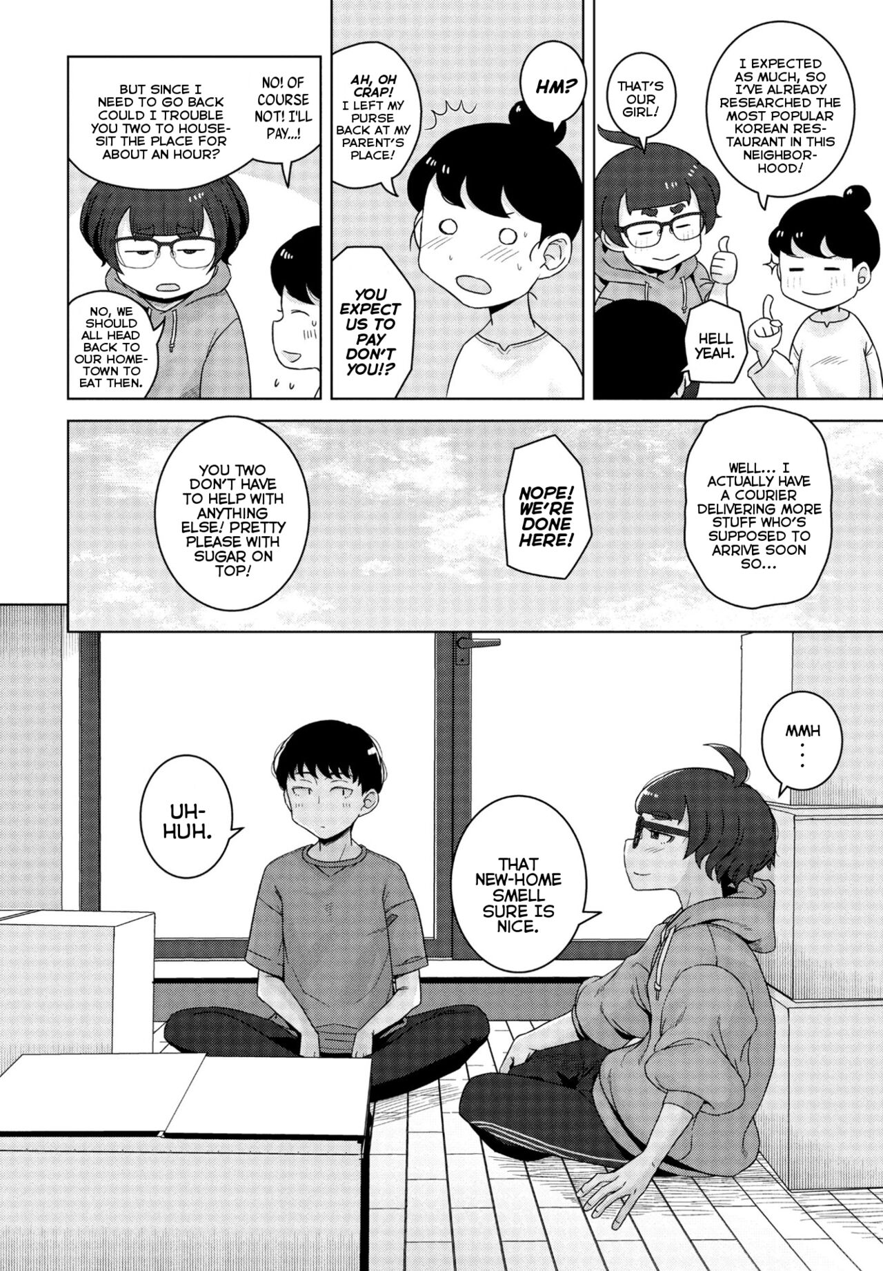 Shinyuu no Shinkyo "Nite" |  Our Best-Friend's New Home page 2 full