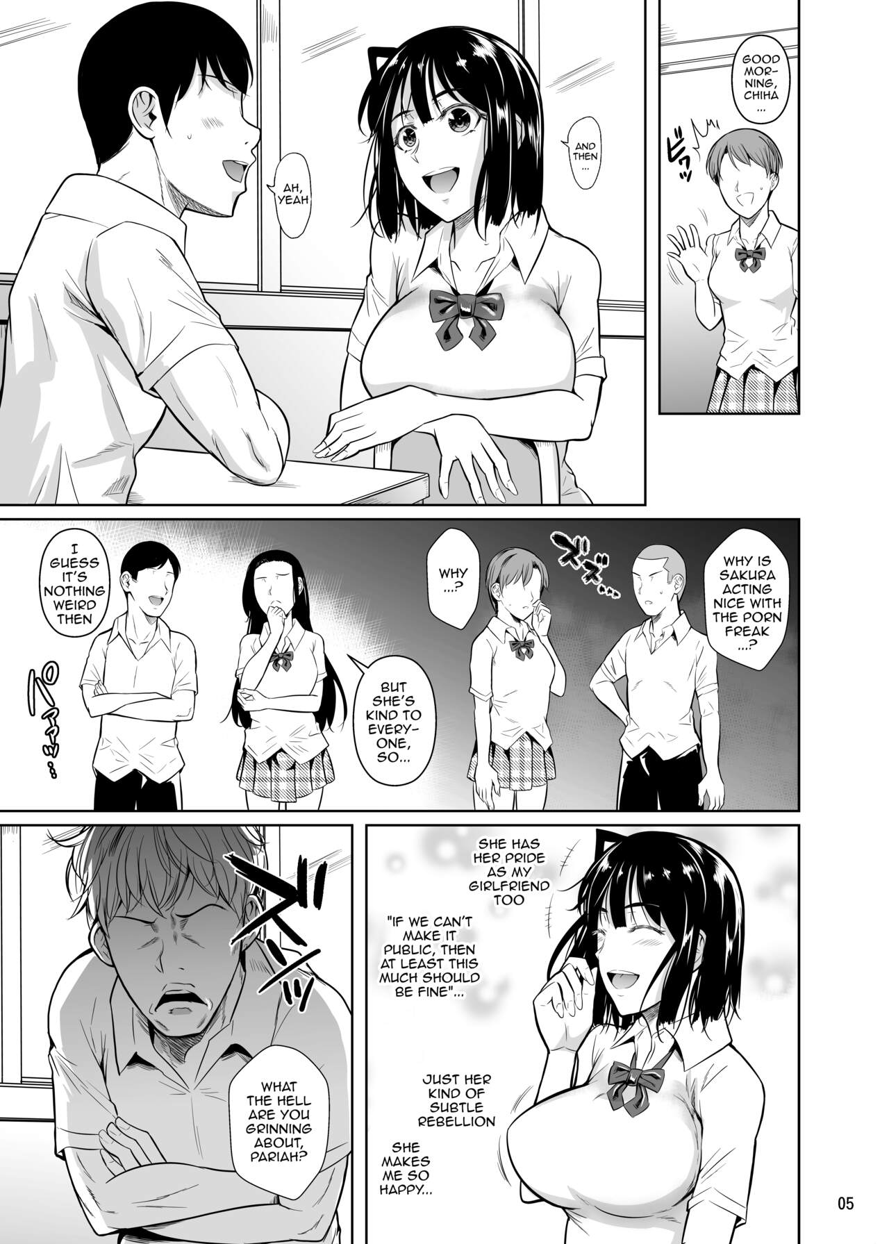 Bocchi no Mob ga Tadashii Sentaku o Shite Seiso Shoujo to Tsukiau. 2 Mochiron Sex mo Suru | A Loner Makes the Right Choices And Goes Out With a Seiso Girl. Of Course There's Sex As Well 2 page 6 full