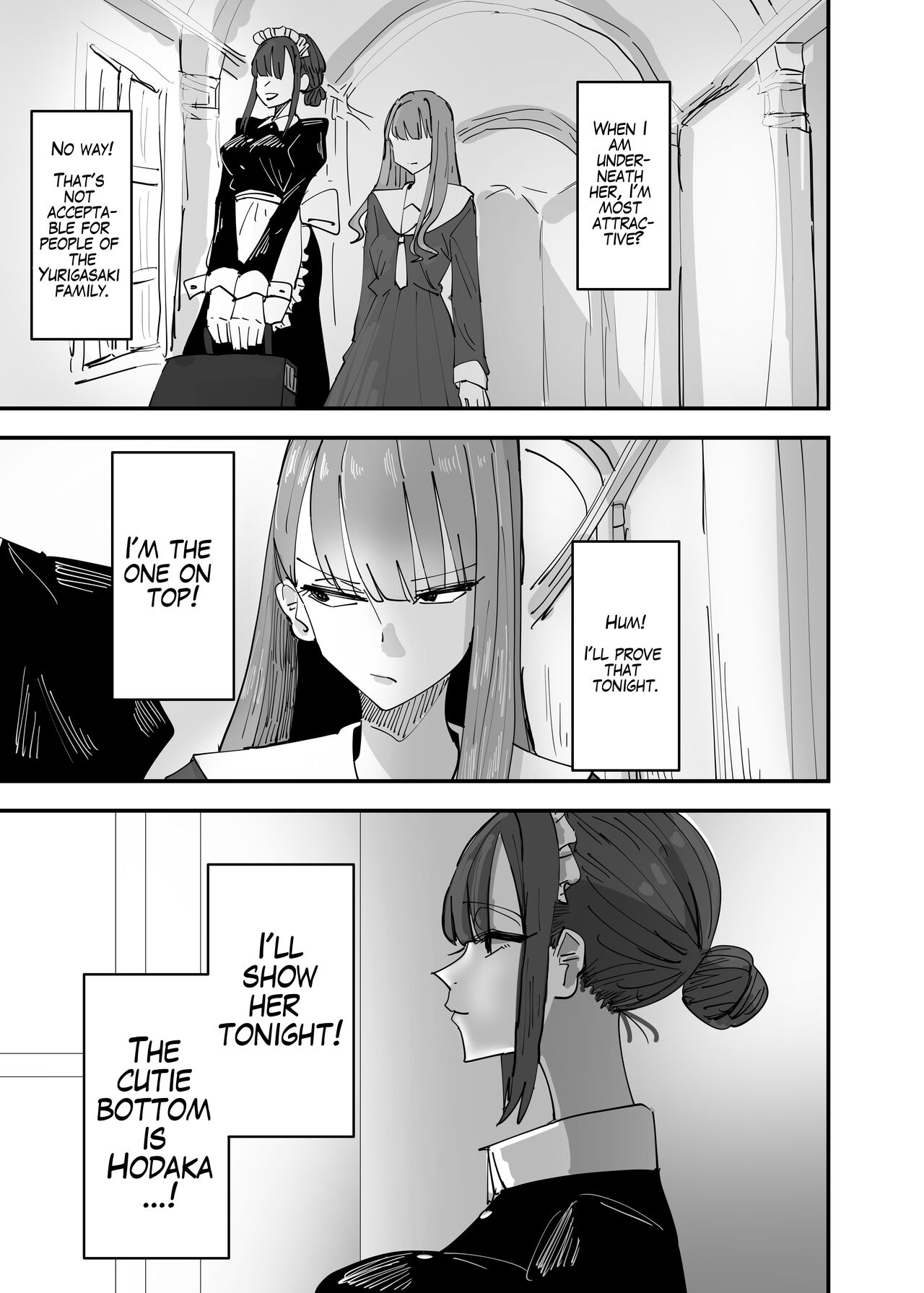 Ijiwaru na Do-S Maid o Wakarasetai Ojou-sama no Hanashi | Rich Girl Wants To Teach Her Sadistic Maid A Lesson page 7 full