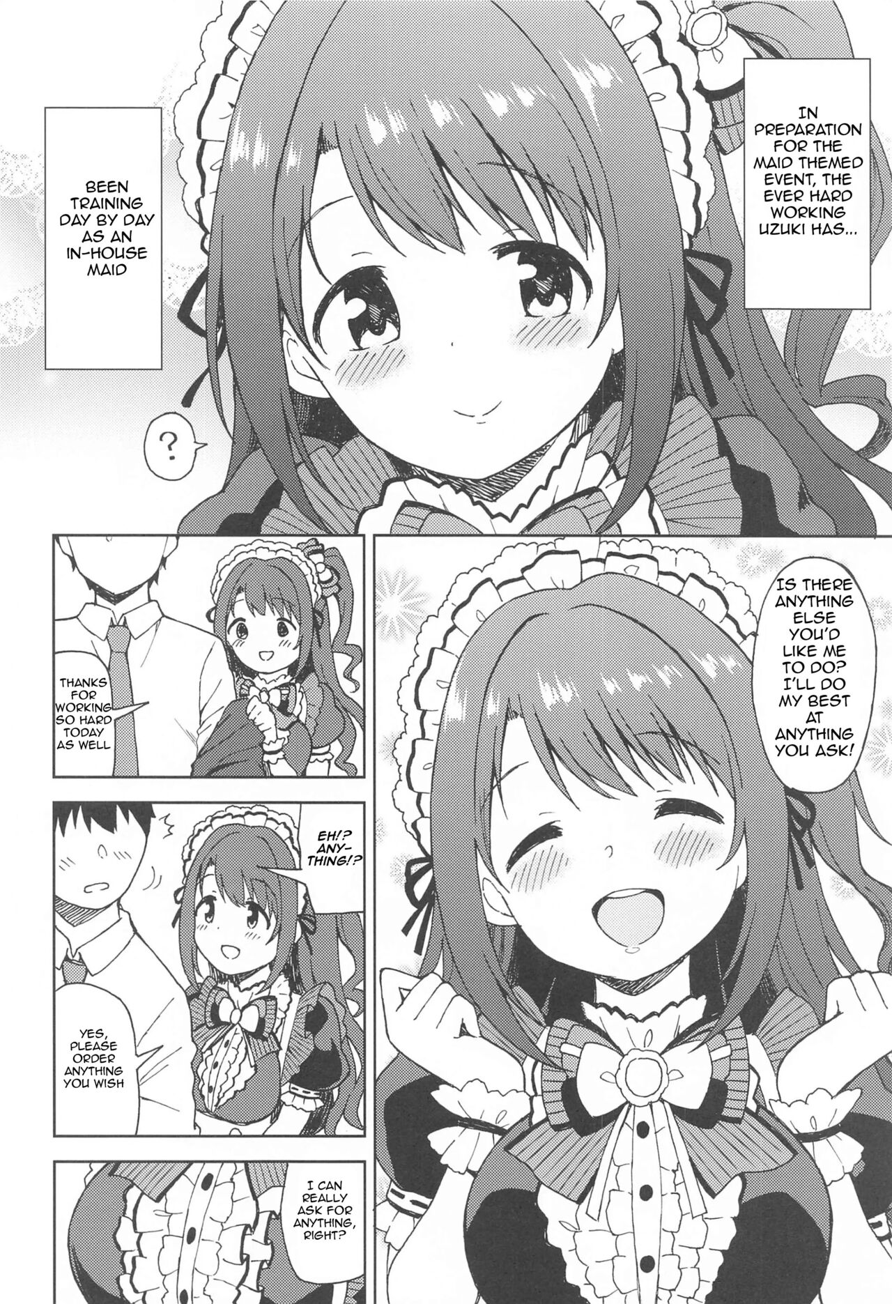 Ecchi na Gohoushi Ganbarimasu! | Uzuki will do her best at lewd services! page 3 full