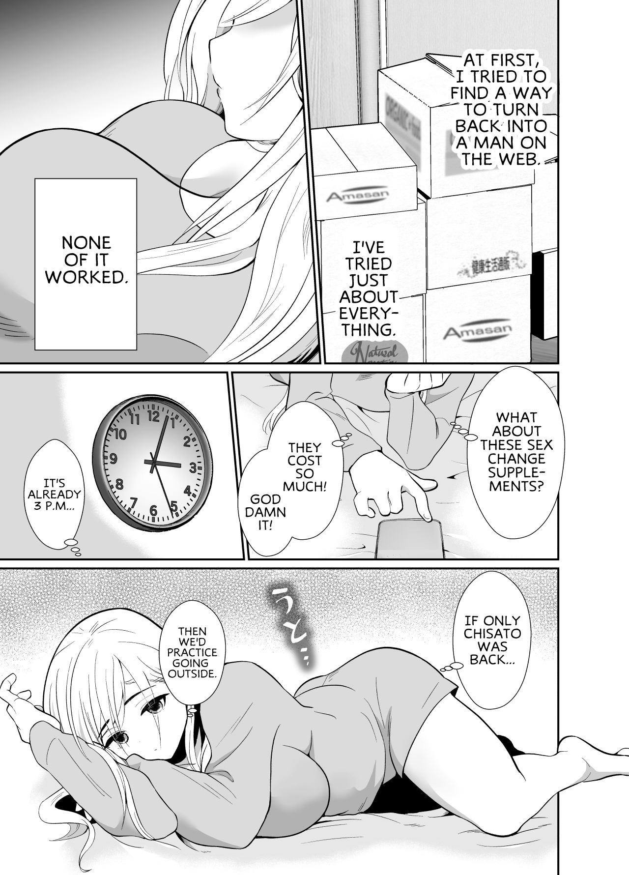 Uwakisyou no Otto ni Seitenkan Kusuri o Nomase Tsuzuketa Kekka 2 | The Results of Making my Adulterous Husband Continuously Drink a Gender-Bending Drug 2 page 6 full