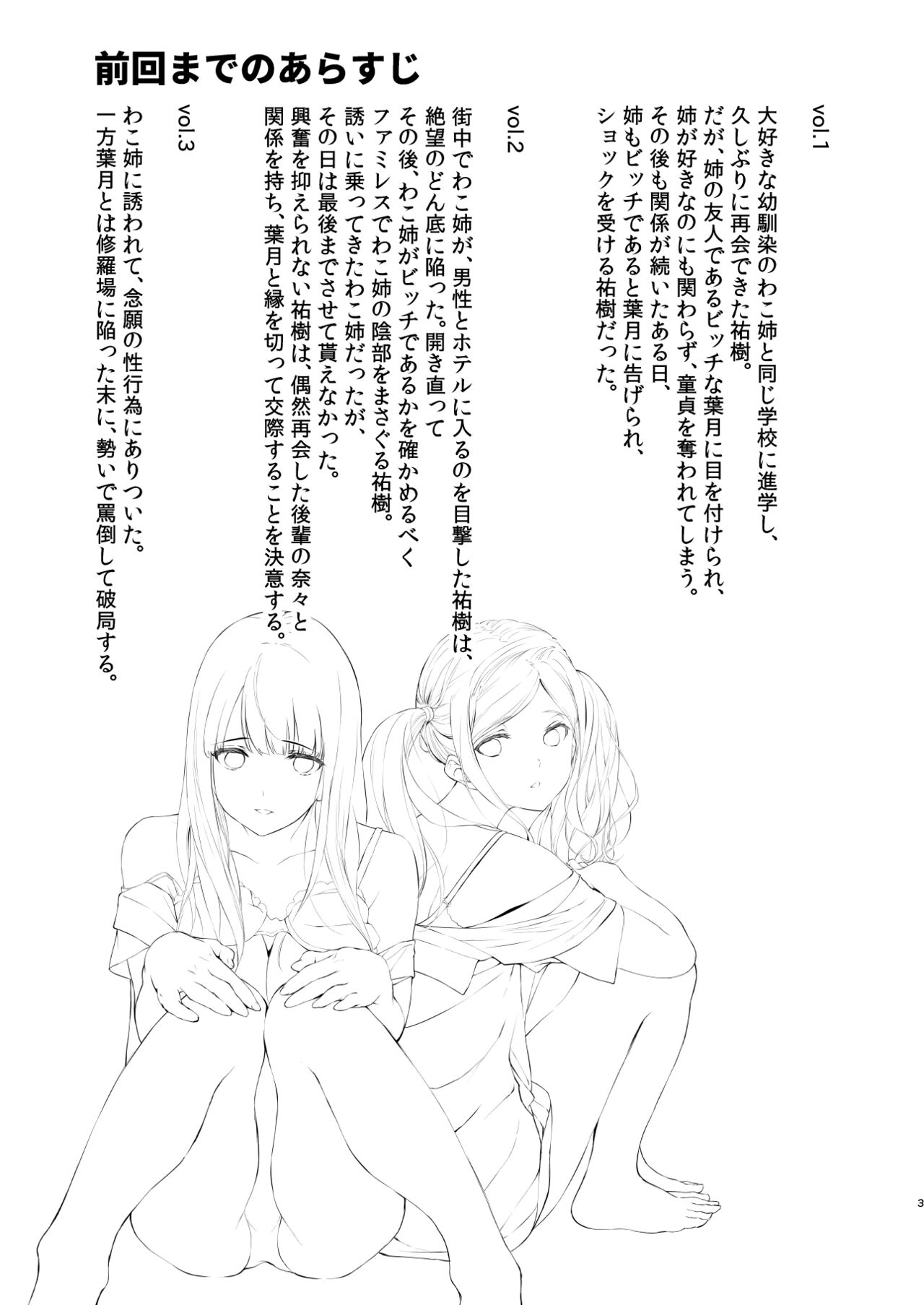 Seiso na Ane ga Suki nanoni, Bitch to Sex Shiteru Ore 4 page 2 full