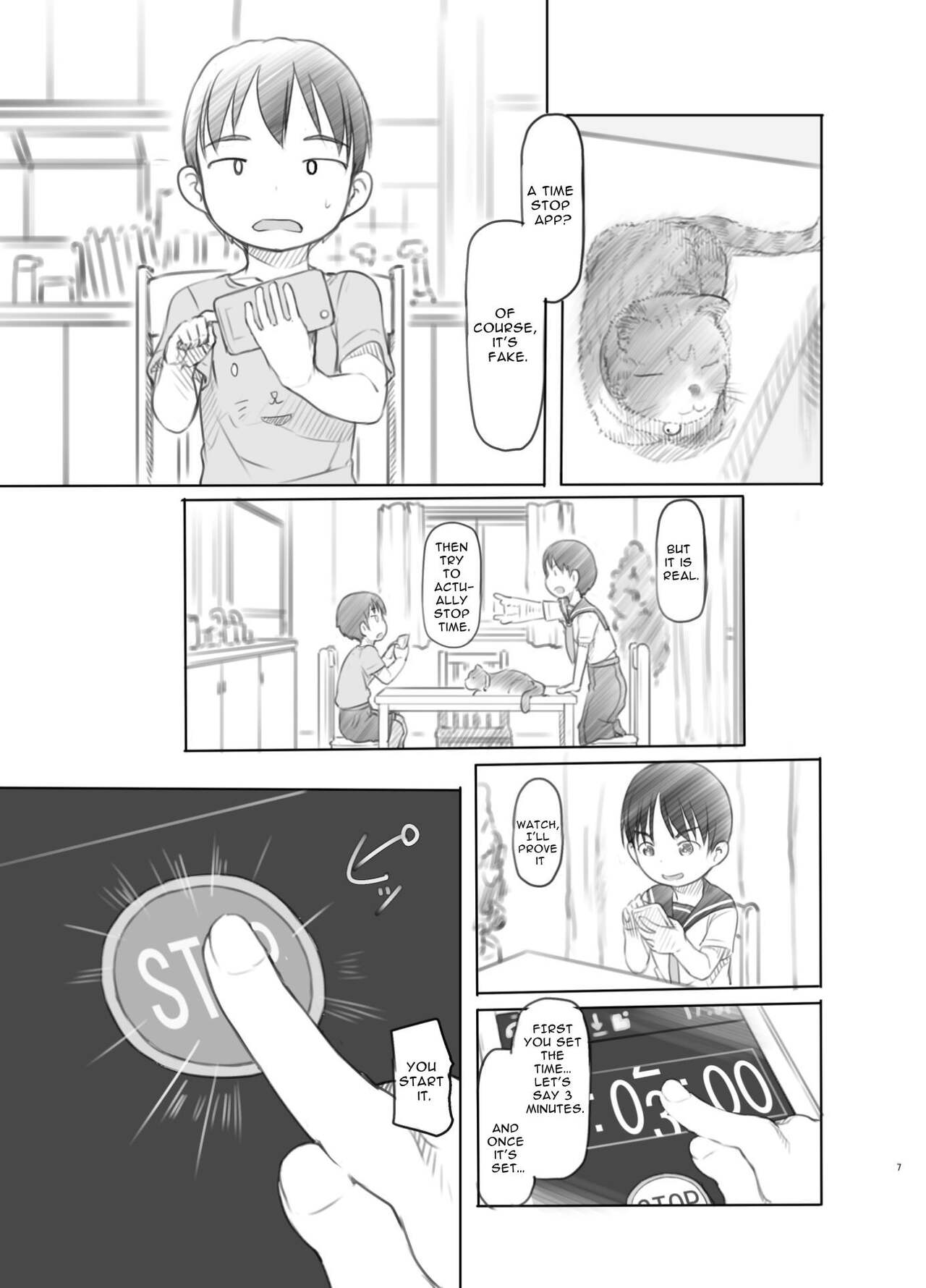 Sei ni Kyoumi ga Detekita Otouto ni Jikan Teishi Appli o Ataete Mita | I gave a time-stop app to my little brother who recently got interested in sexual stuff page 7 full