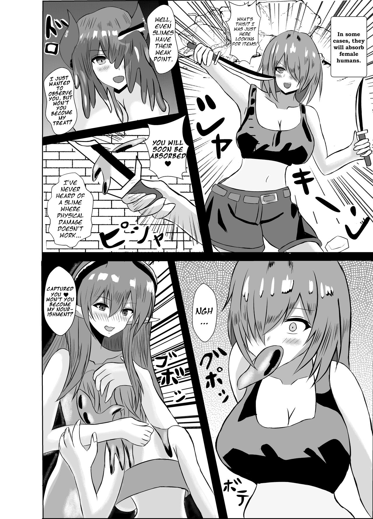 Succubus Gitai Slime ga Shota Yuusha o Gyaku Rape suru Hon | A Story About the Hero Who a Succubus Slime Mimic Raped. page 4 full