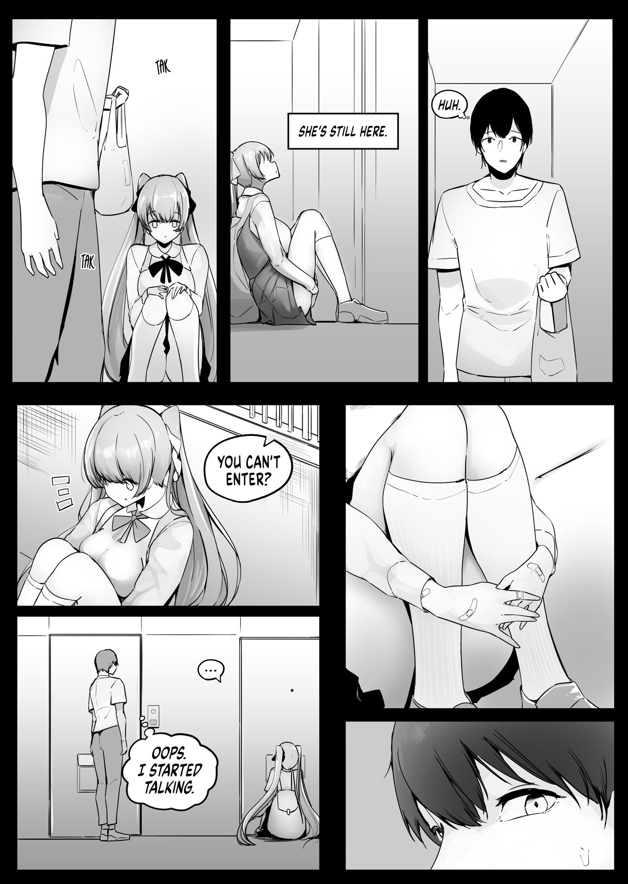 The Girl who Confines You in Panties and Assaults You with Smells page 3 full