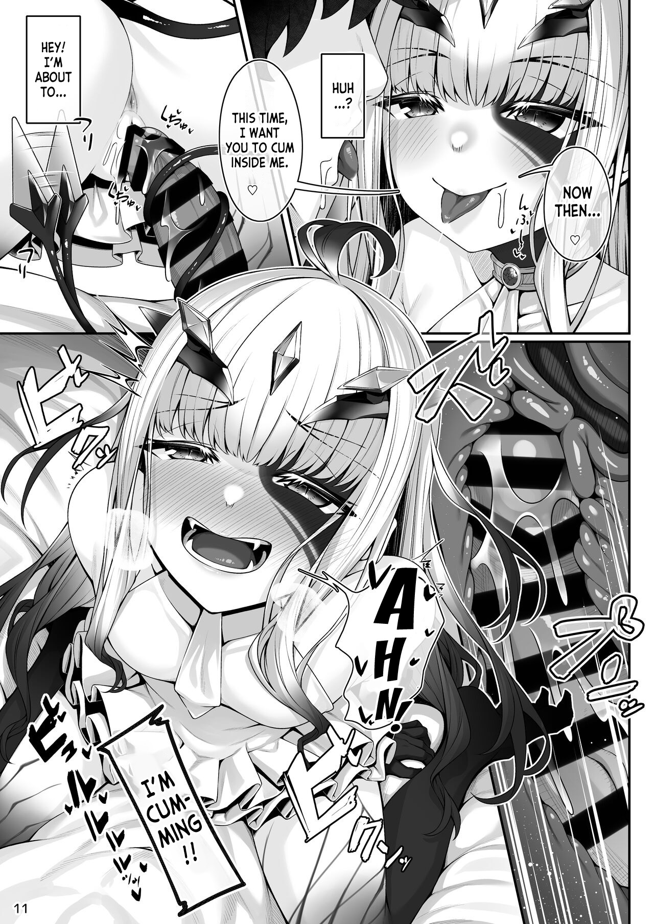 Melusine to Motto Motto Iroiro Ecchi Hon page 10 full