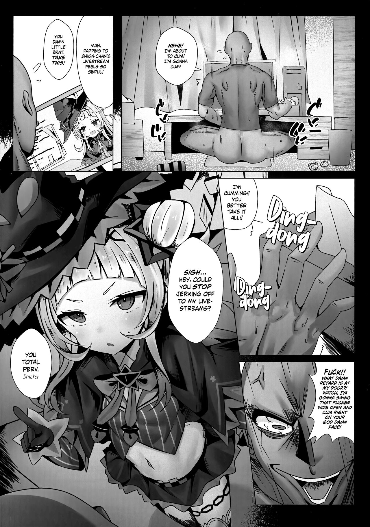 Erolive ~ Murasaki Shion's Infinite Womb Impact VTuber Edition! page 3 full
