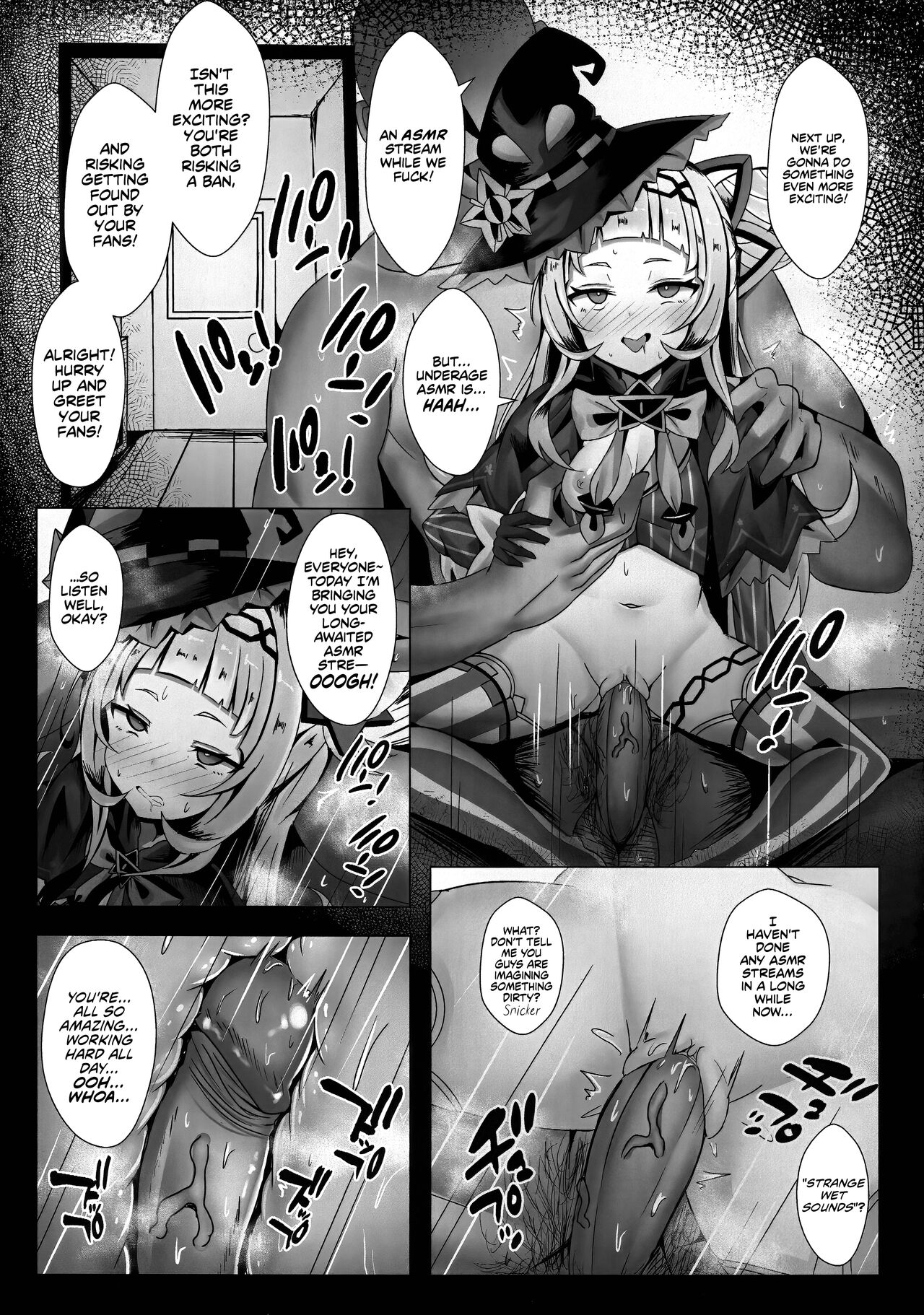 Erolive ~ Murasaki Shion's Infinite Womb Impact VTuber Edition! page 9 full