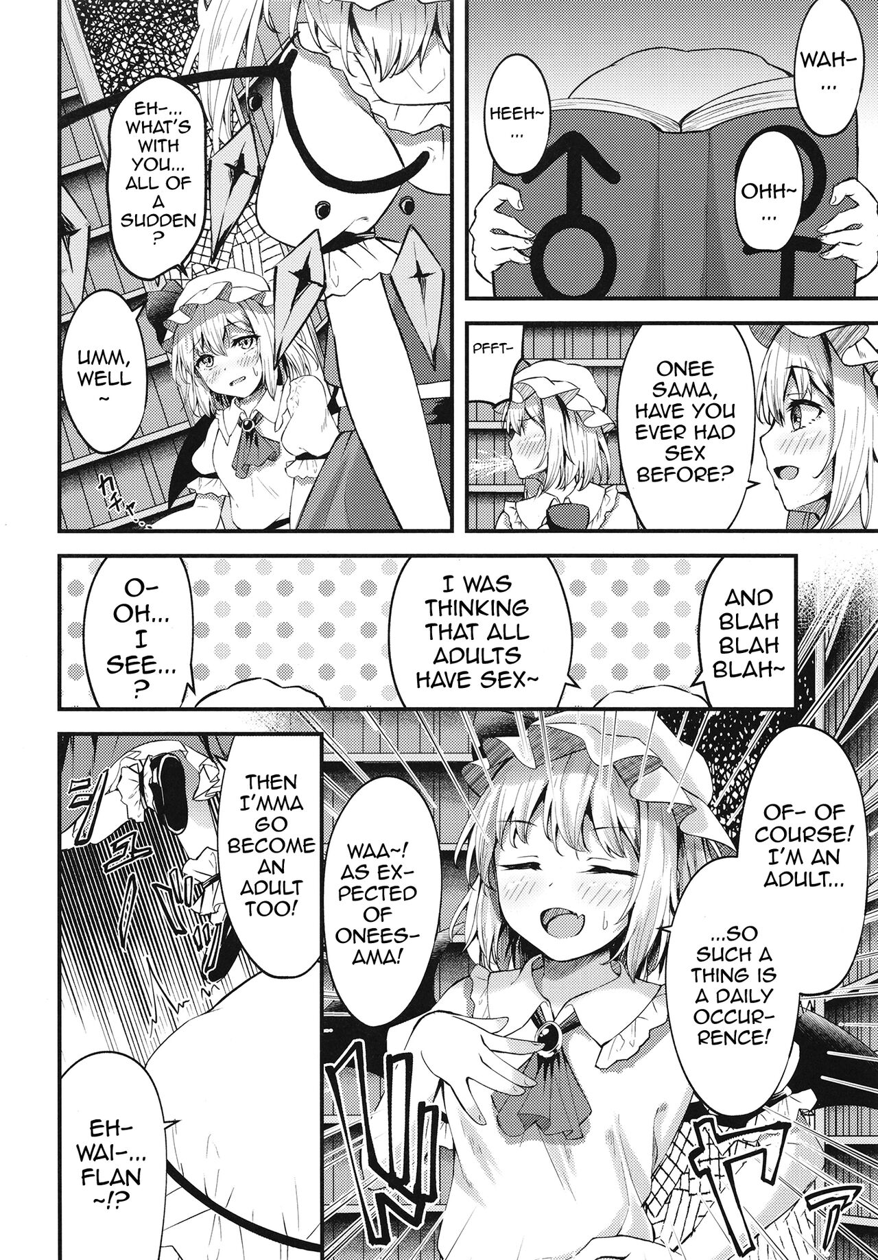 Sakusei Little Flan-chan | Little Flan-chan Semen Wringing page 4 full