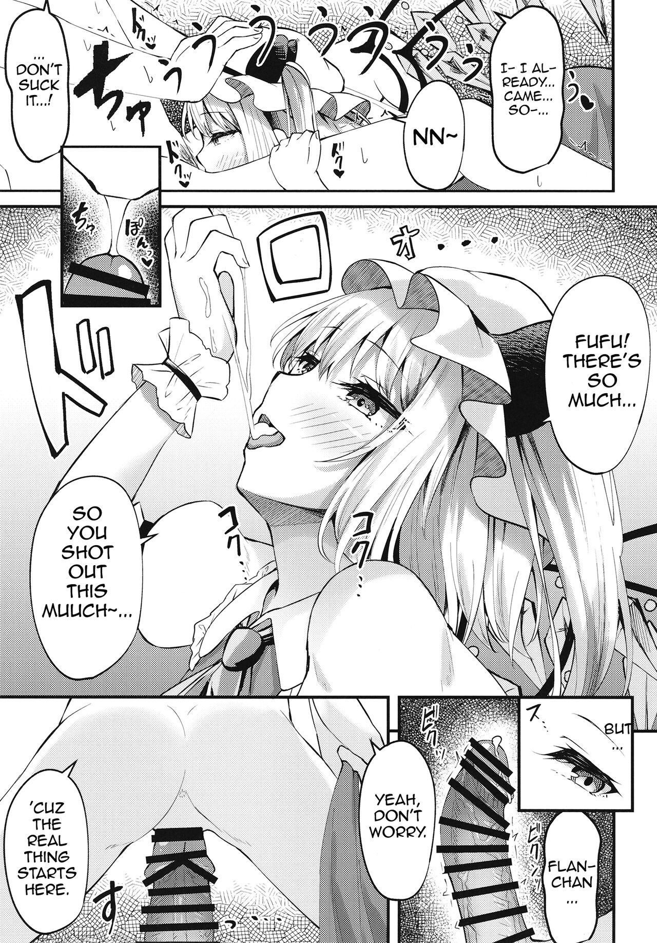 Sakusei Little Flan-chan | Little Flan-chan Semen Wringing page 9 full
