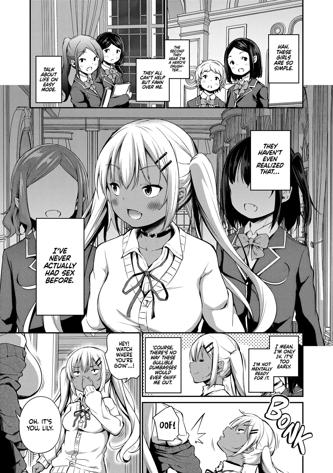 Ponkotsu Succubus Lily-chan no Sainan | Clumsy Succubus Lily-chan's Catastrophe page 3 full