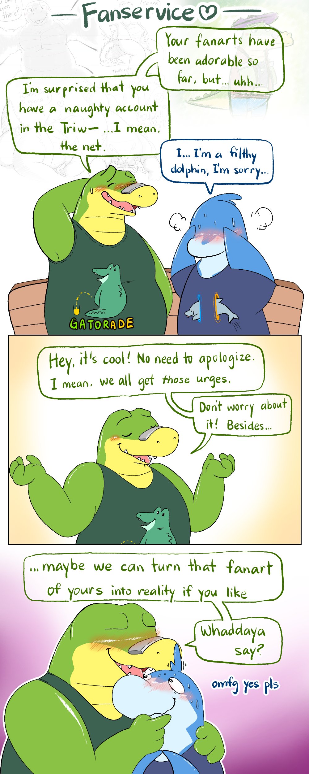 Fanservice page 1 full