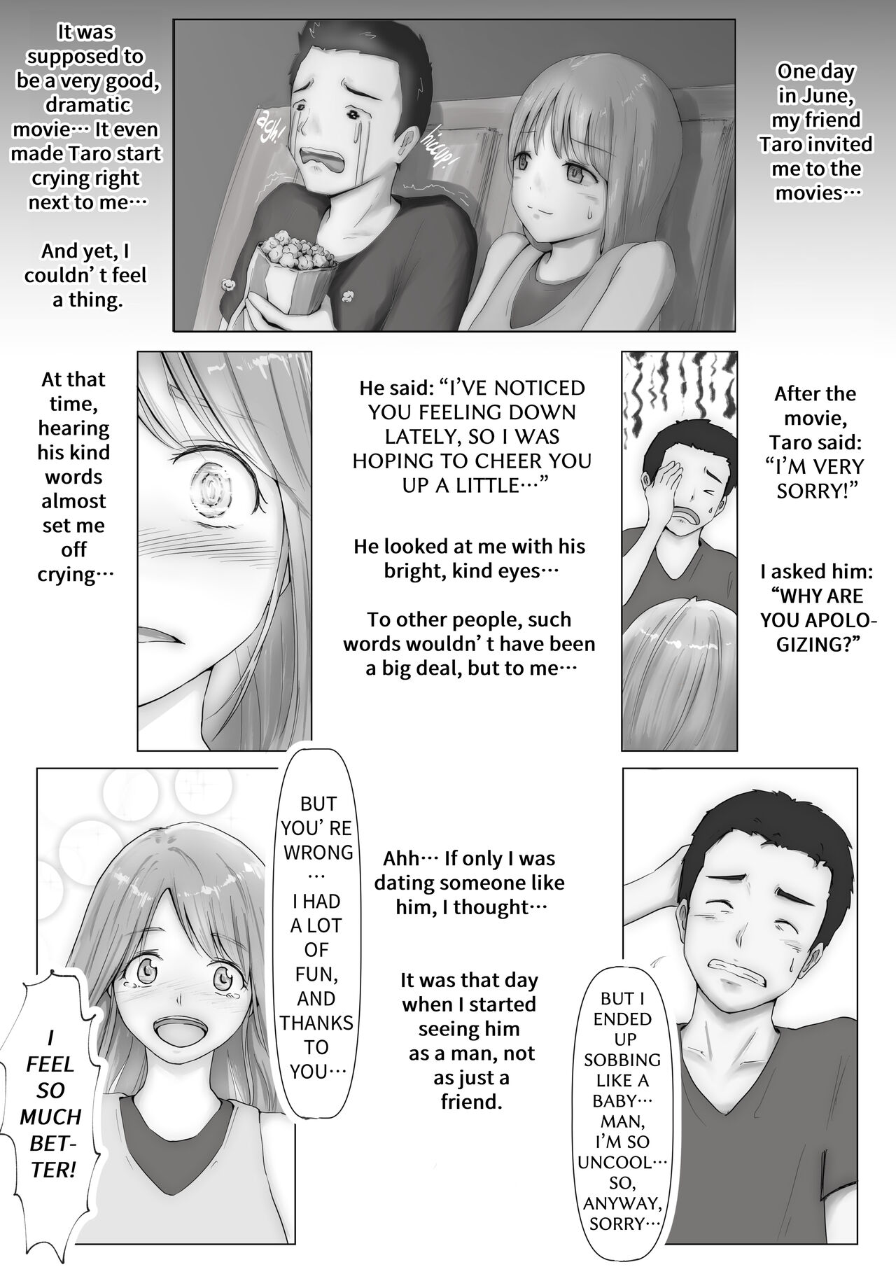 Honto no Kanojo 2 -Ore no Kanojo ga Hoka no Otoko ni Dakareteta | The Real Girlfriend 2 -My Girlfriend Is In The Arms Of Another Man- page 5 full