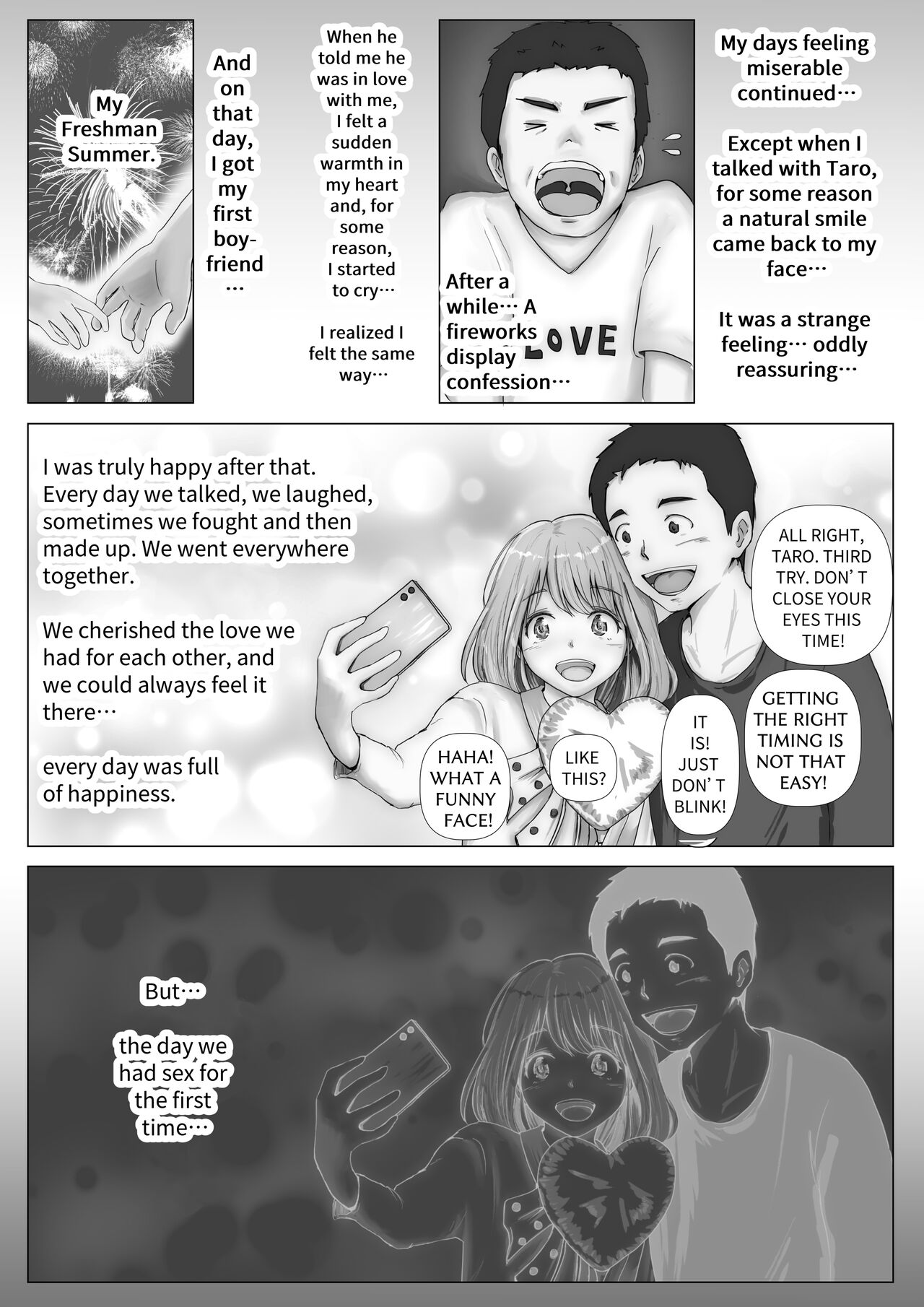 Honto no Kanojo 2 -Ore no Kanojo ga Hoka no Otoko ni Dakareteta | The Real Girlfriend 2 -My Girlfriend Is In The Arms Of Another Man- page 7 full