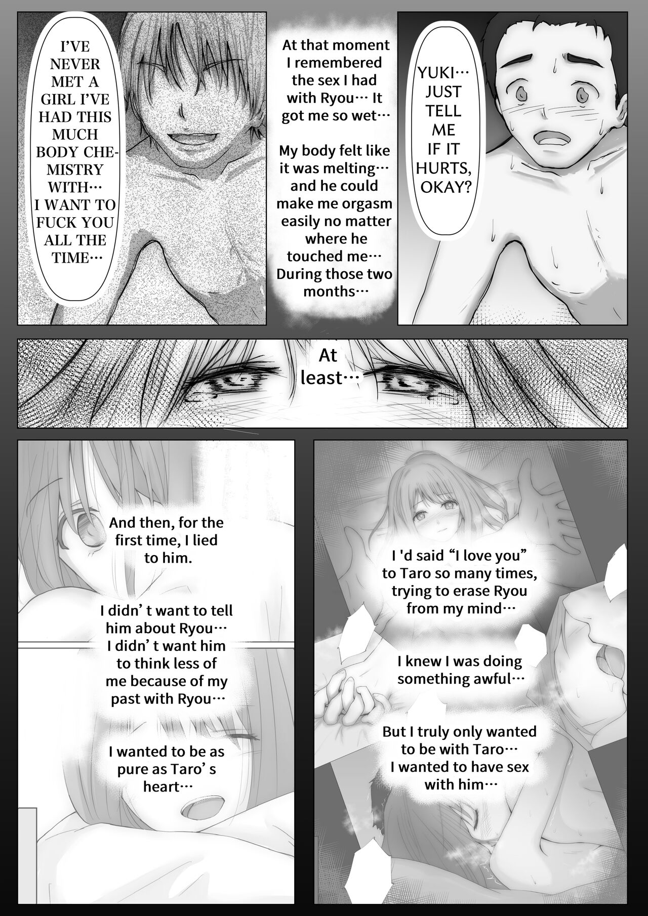 Honto no Kanojo 2 -Ore no Kanojo ga Hoka no Otoko ni Dakareteta | The Real Girlfriend 2 -My Girlfriend Is In The Arms Of Another Man- page 8 full