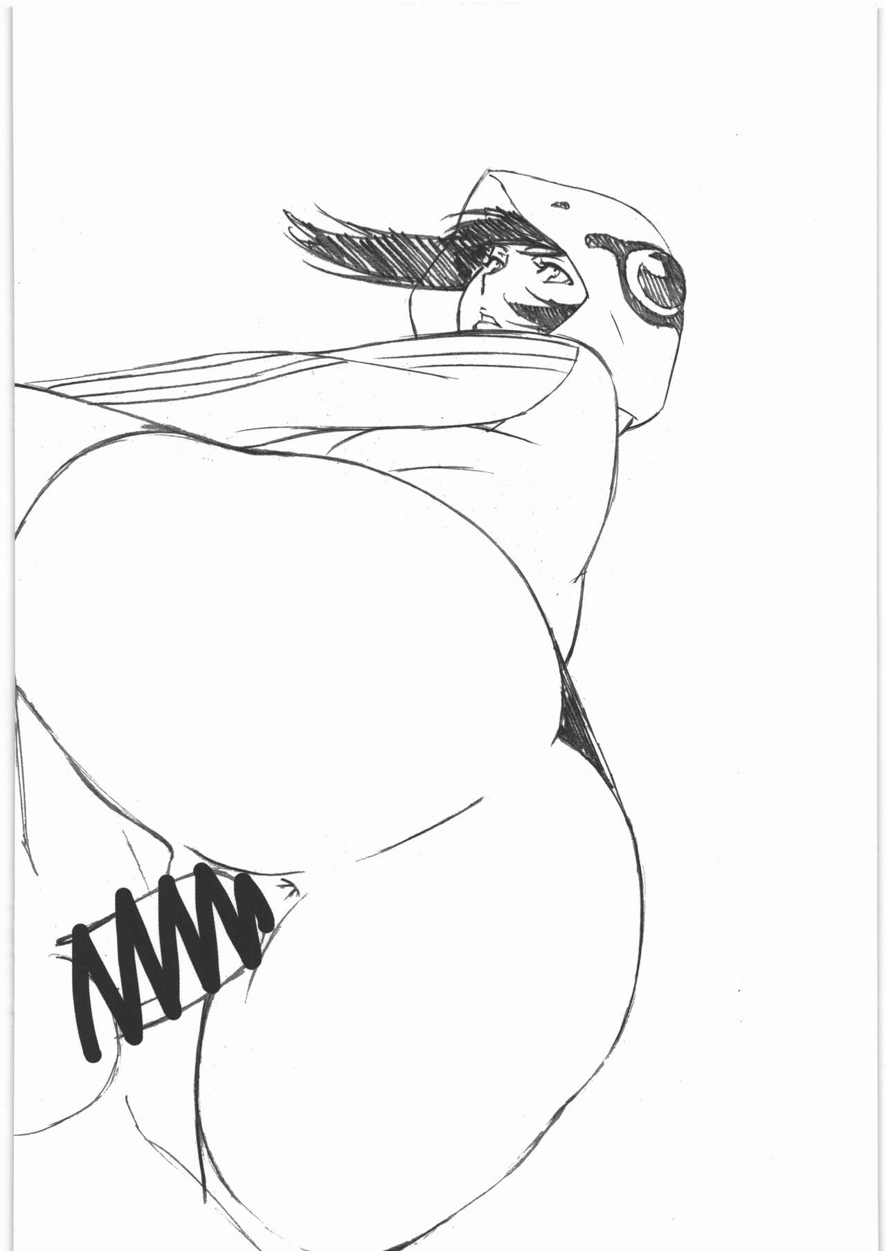 Urushihara Satoshi Makita Yoshinobu Rakugaki & Rough Hon page 3 full