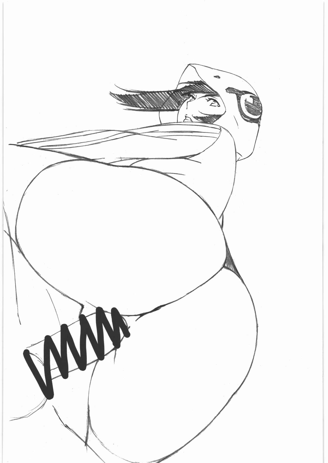 Urushihara Satoshi Makita Yoshinobu Rakugaki & Rough Hon page 4 full