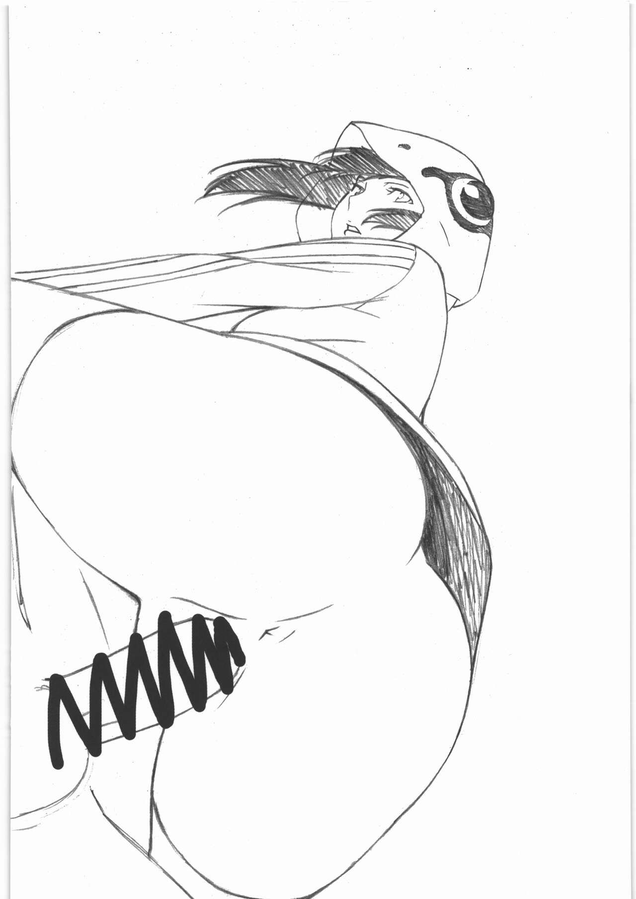 Urushihara Satoshi Makita Yoshinobu Rakugaki & Rough Hon page 7 full