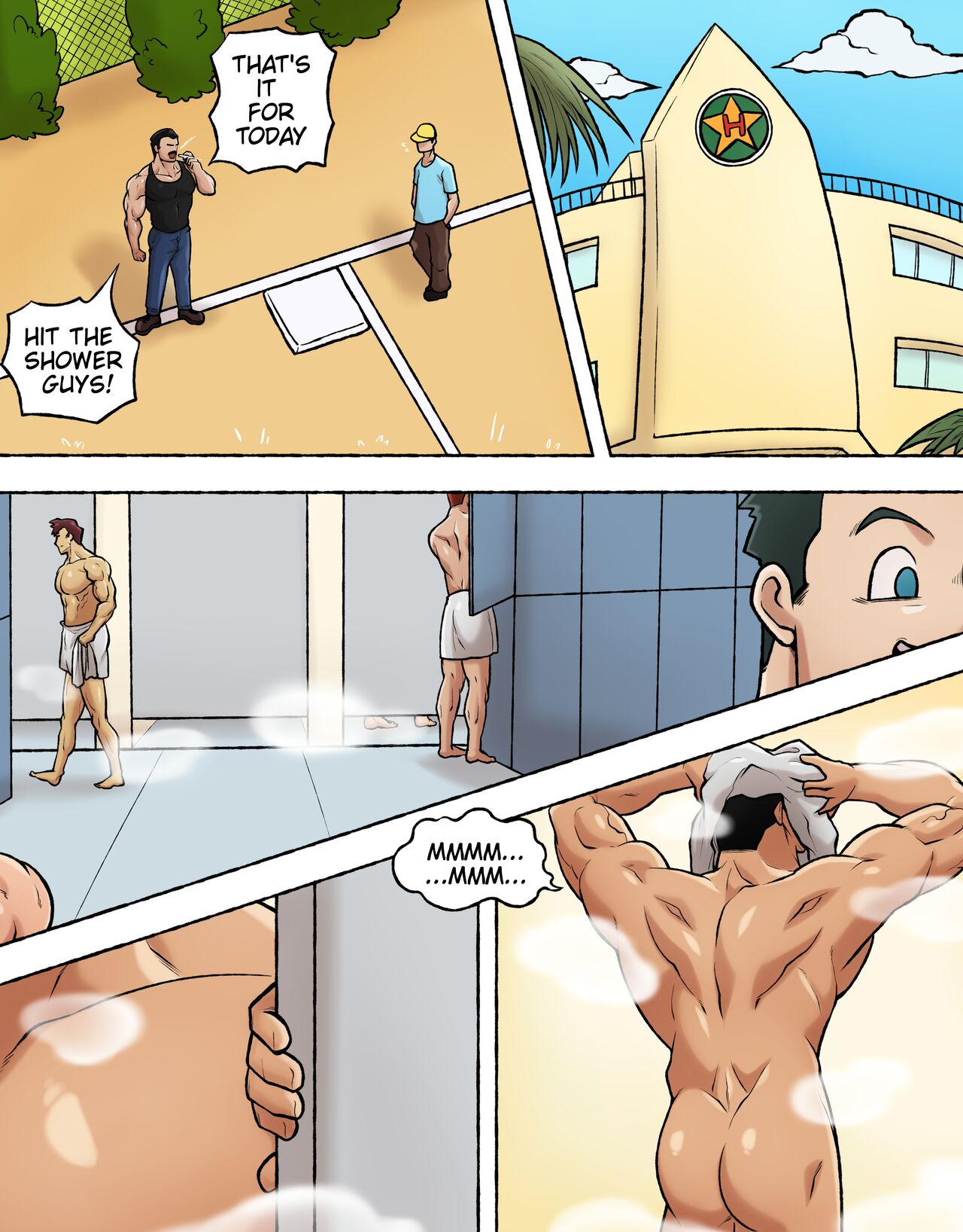 Gohan Comic page 1 full