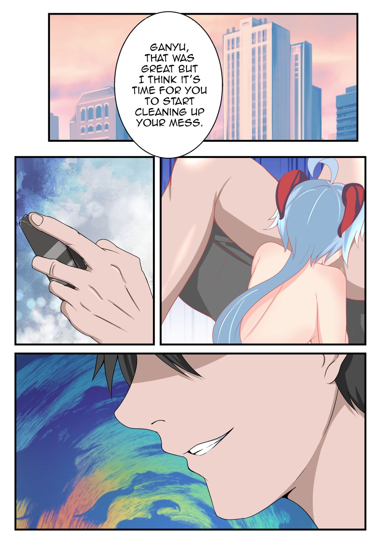 Training Life of Ganyu and Player page 10 full