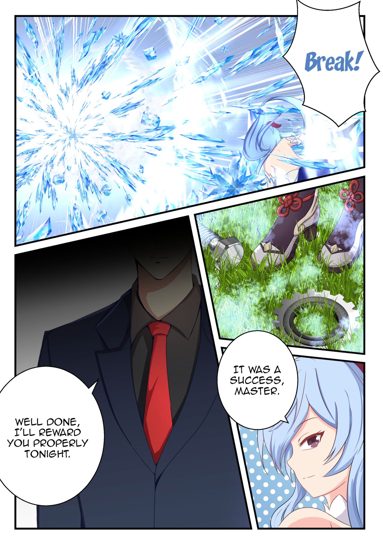 Training Life of Ganyu and Player page 2 full