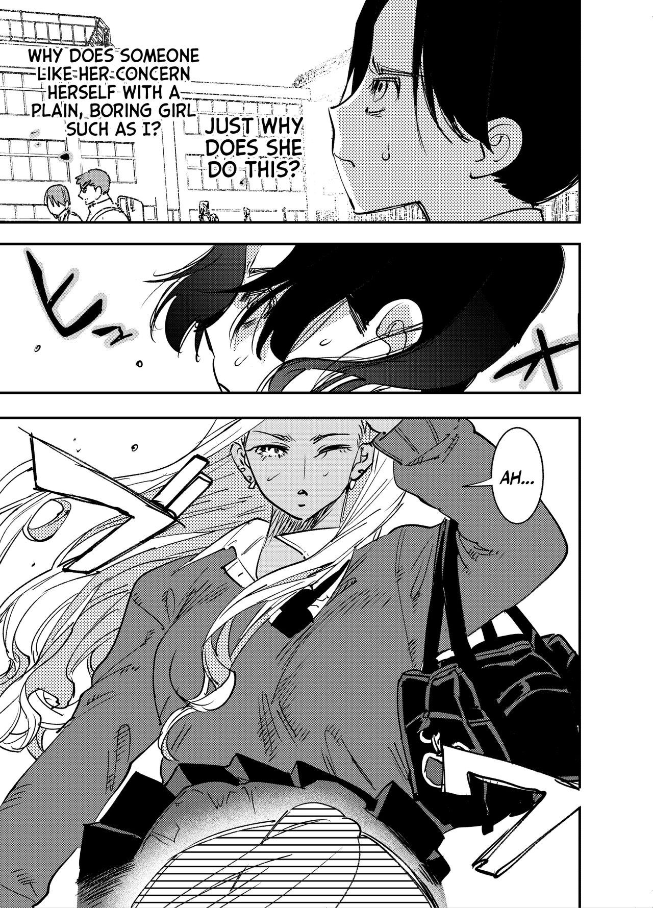 Gal no Chinpo o Kyohi Shitara...  |  But, If I Refuse This Gyaru's Dick... page 4 full