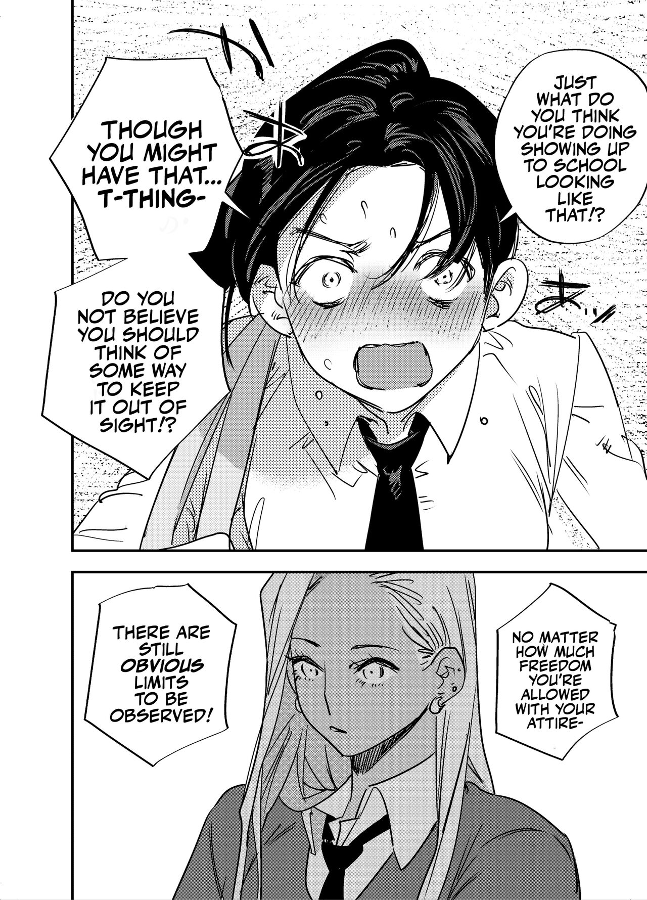 Gal no Chinpo o Kyohi Shitara...  |  But, If I Refuse This Gyaru's Dick... page 7 full