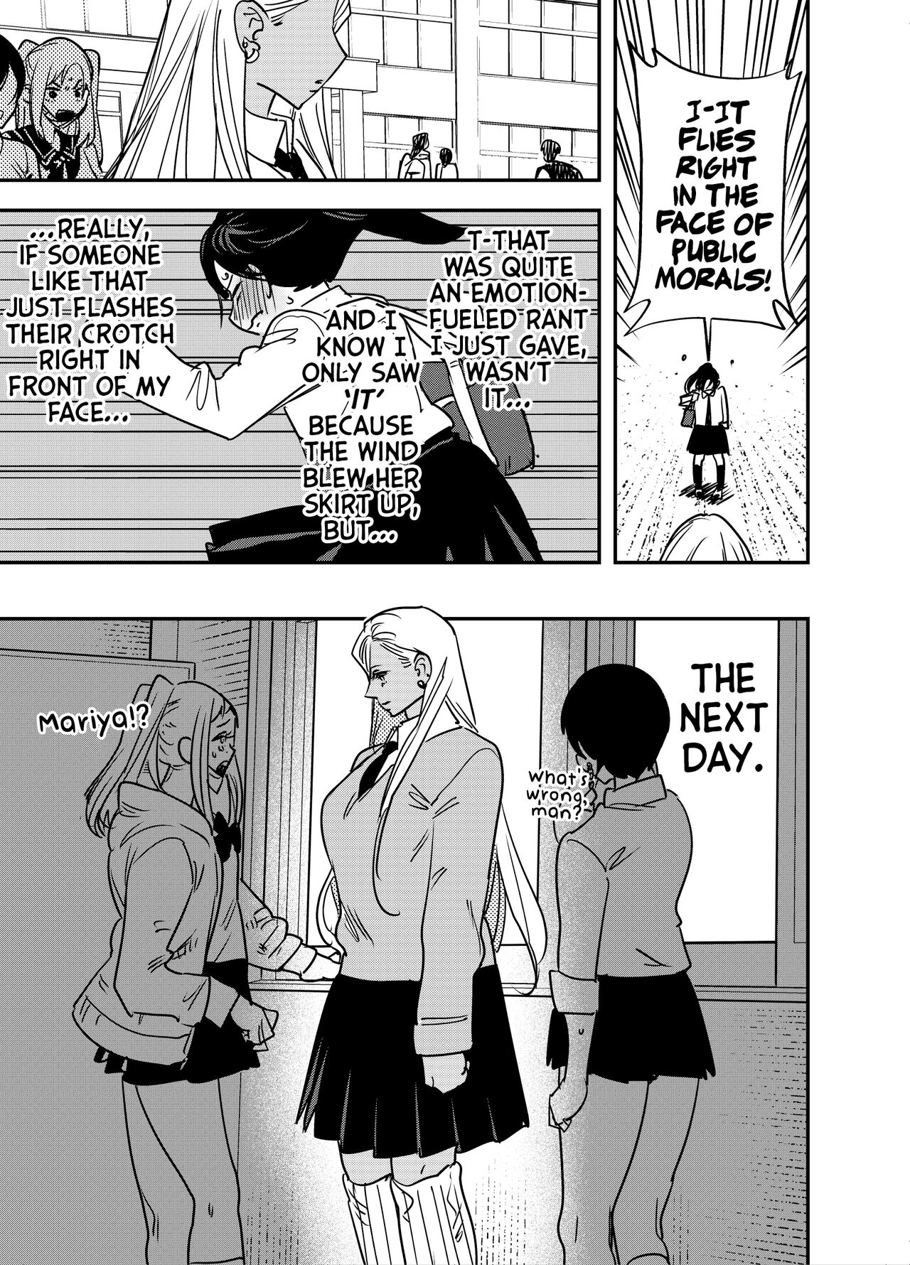 Gal no Chinpo o Kyohi Shitara...  |  But, If I Refuse This Gyaru's Dick... page 8 full