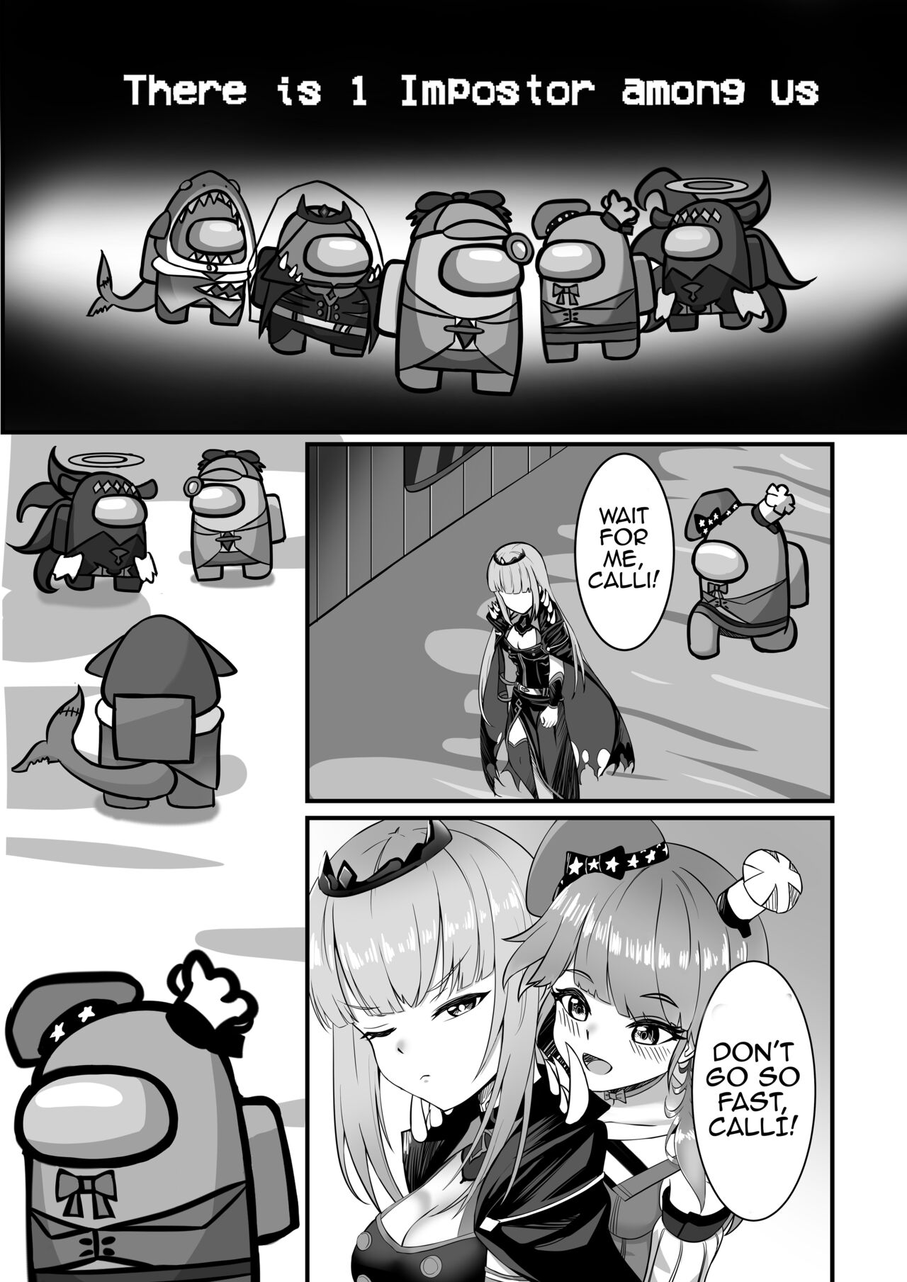 AMONG US HOLOLIVE EN page 1 full