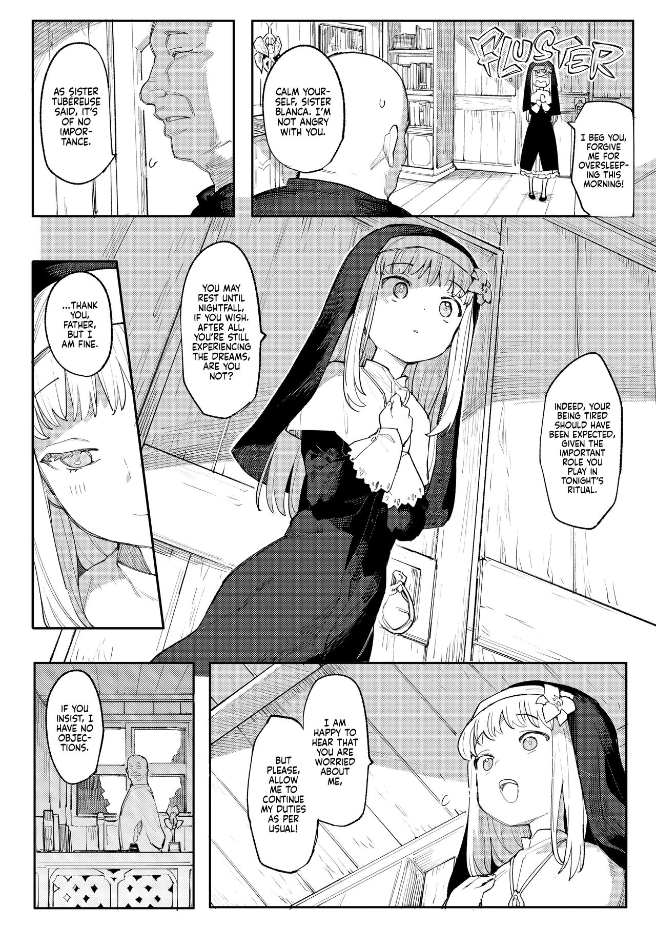 Benki Seijo Buranka | Holy Cumdump Blanca page 9 full