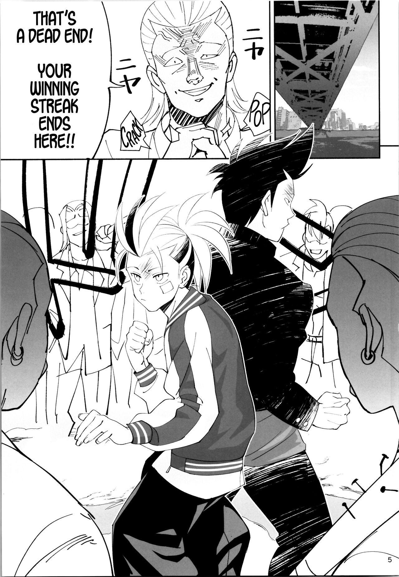 TS? NTR? Joutou da Kora! | TS? NTR? Imma Kick Your Ass! page 3 full